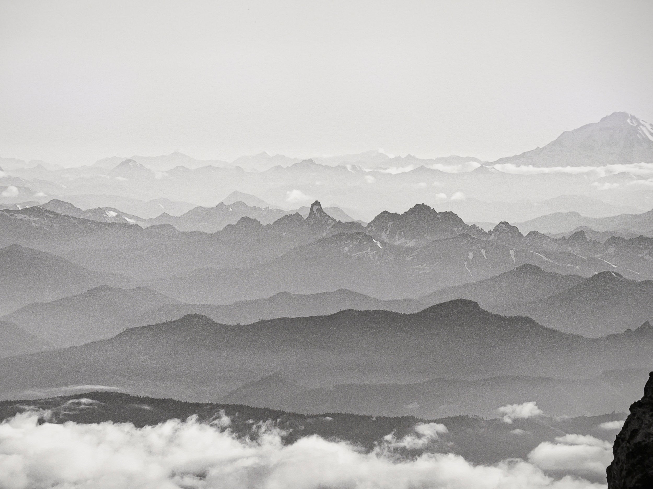 Glacier Peak from Steamboat Prow: Limited Edition Print