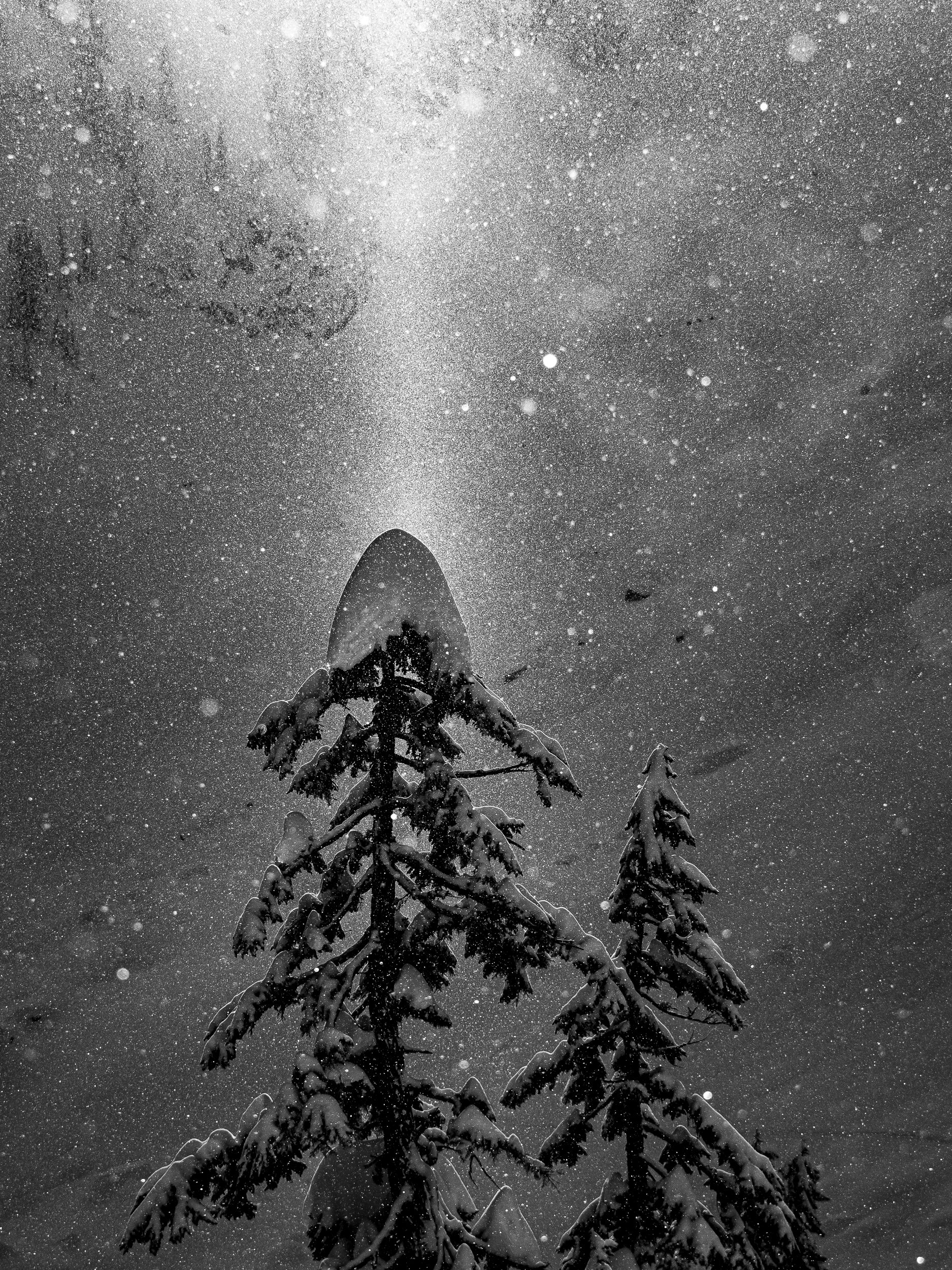 Beam of Sunlight on Bryant Peak: 24x36 Limited Edition Framed Print