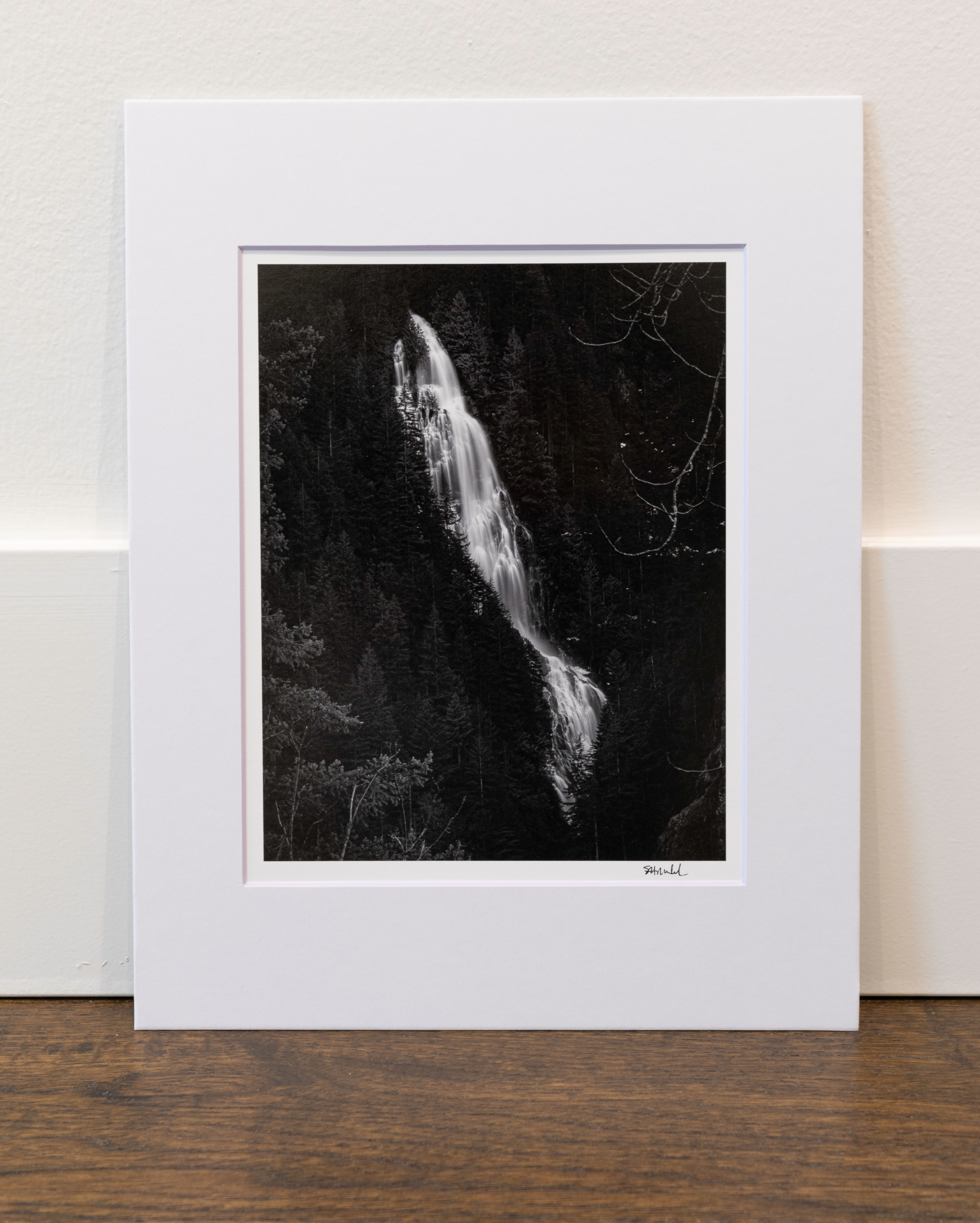 Crater Creek Falls on Mount Si: 8x10 Open Edition Matted Print