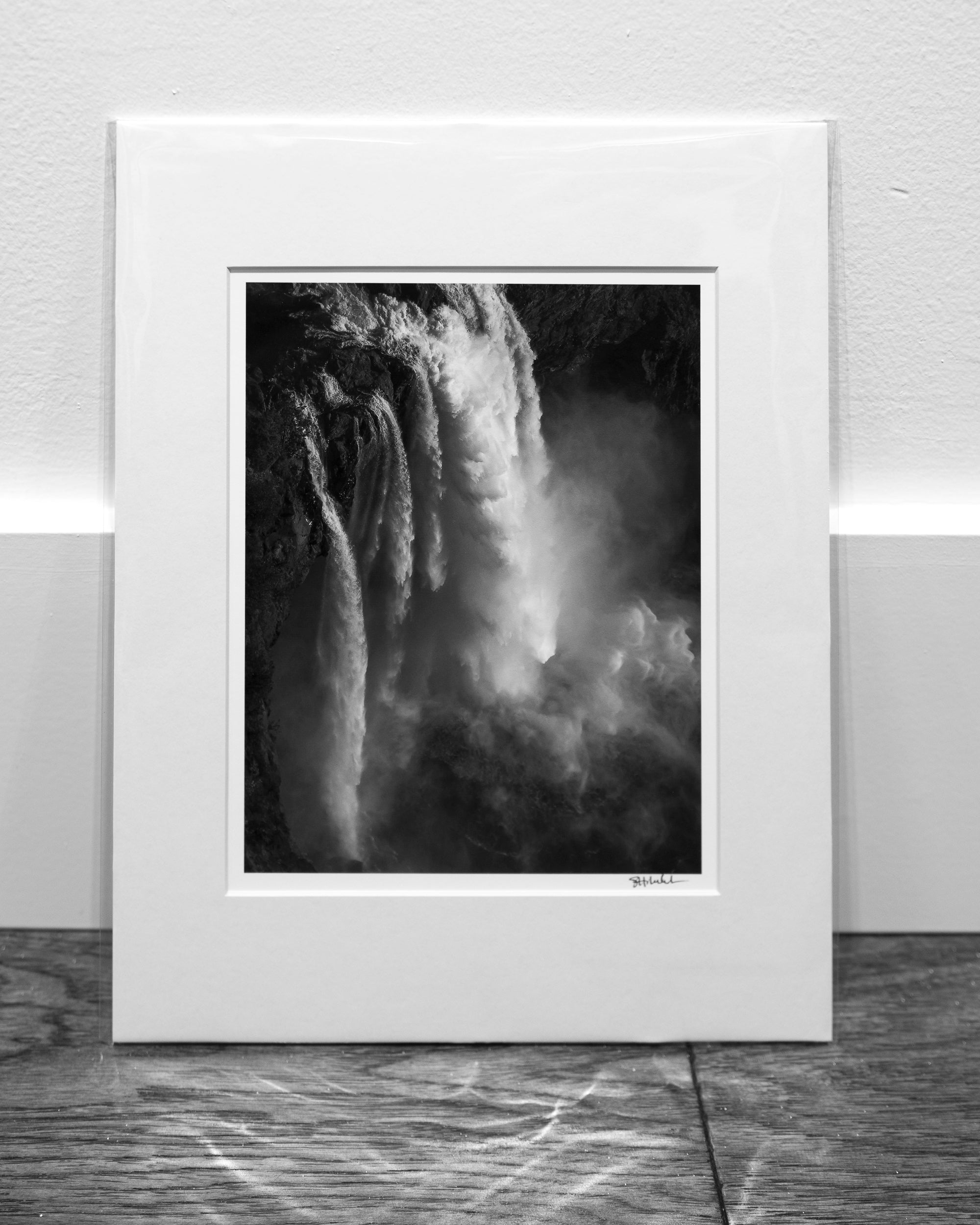 Curtains of Whitewater on a Summer Evening: 8x10 Open Edition Matted Print