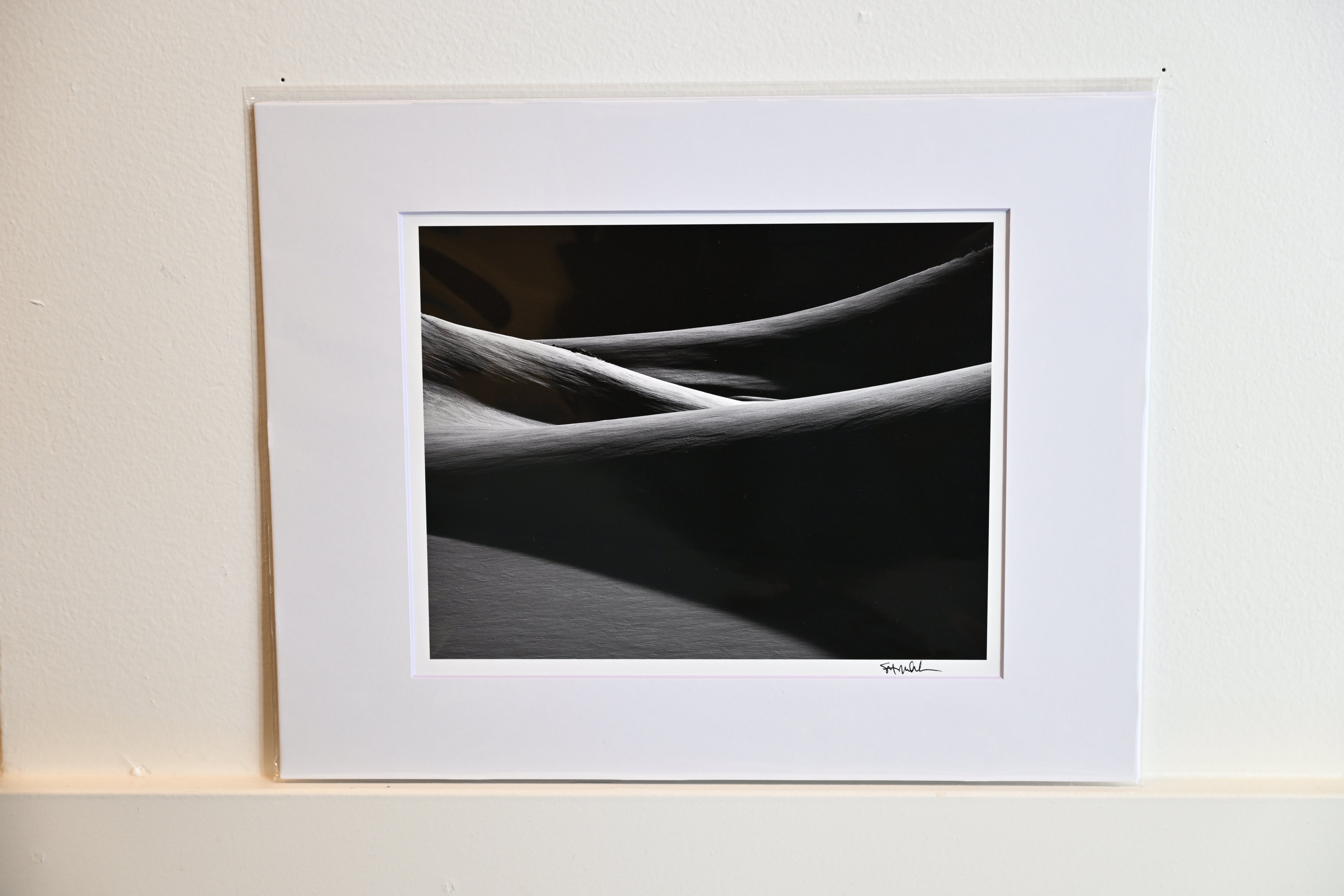 Evening Light and Shadow on White Chuck Glacier: 8x10 Open Edition Matted Print