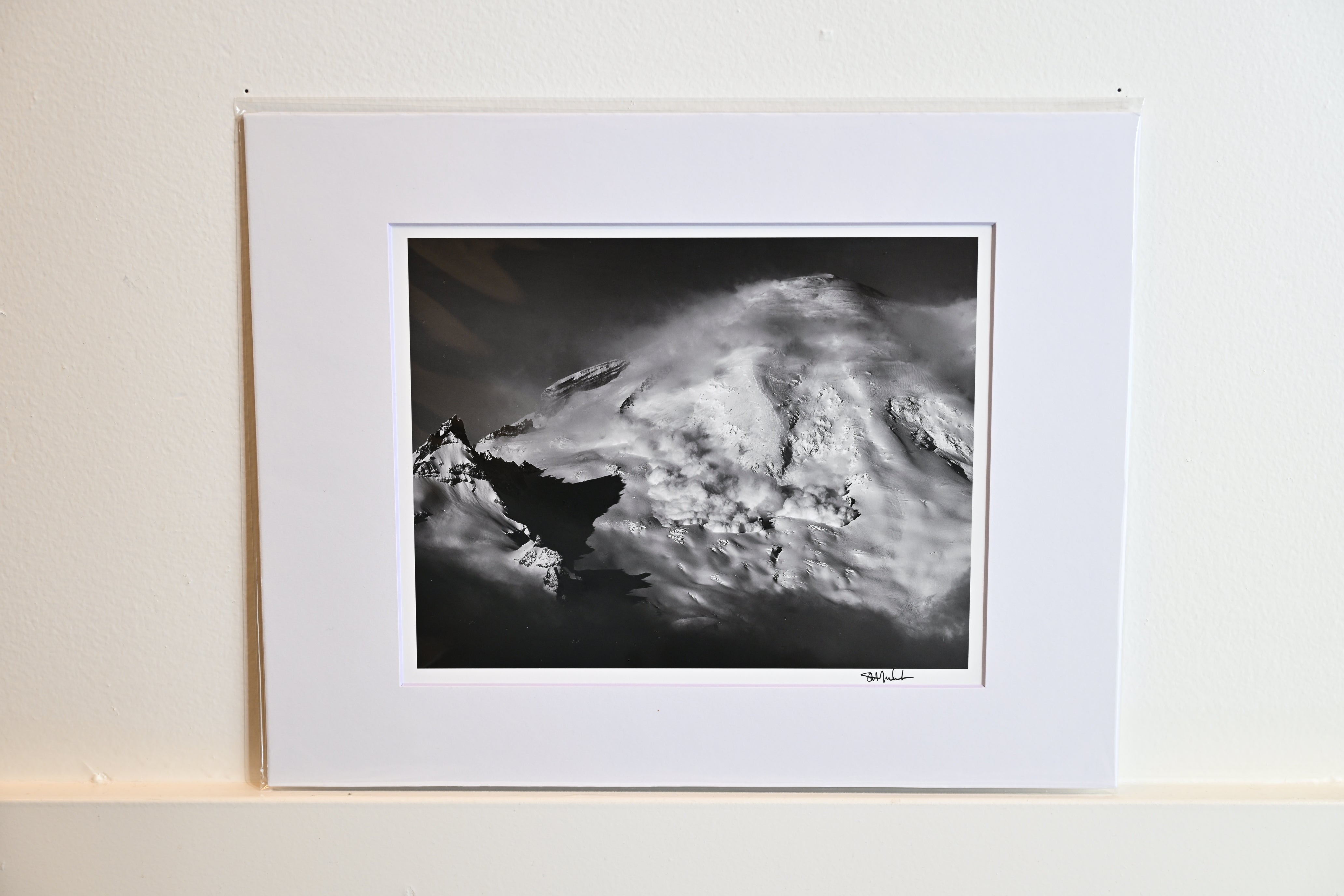 Mount Rainier Avalanche: 8x10 Open Edition Matted Print