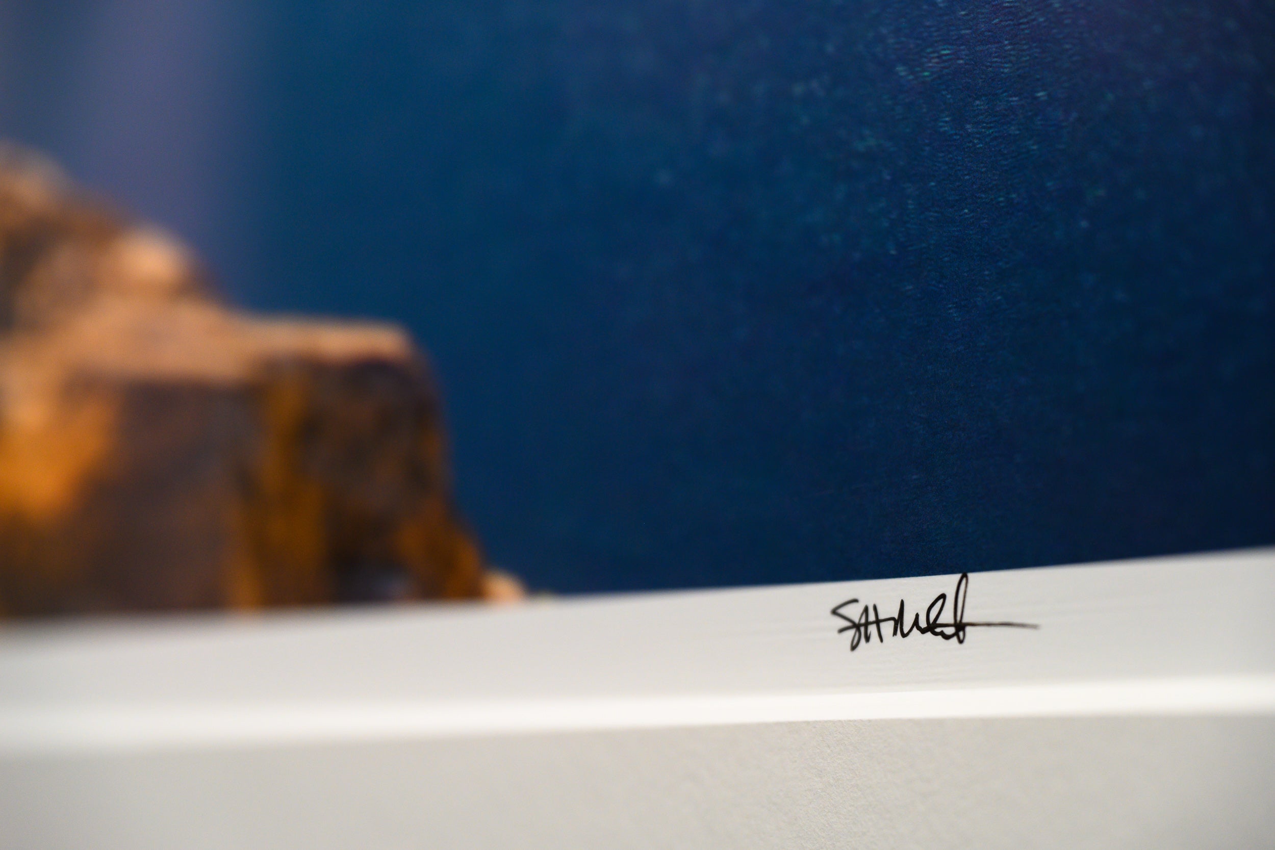 Wing Lake and Larches from Black Peak: 24x36 Limited Edition Print