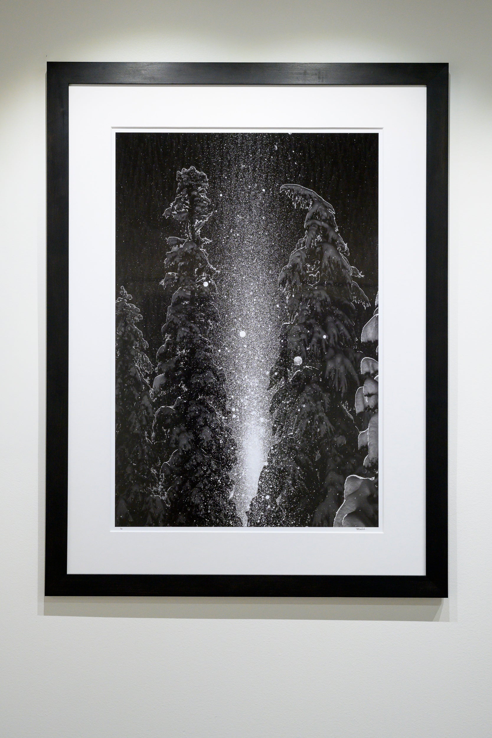 Sparkle Tornado on Cave Ridge #1: 24x36 Limited Edition Framed Print