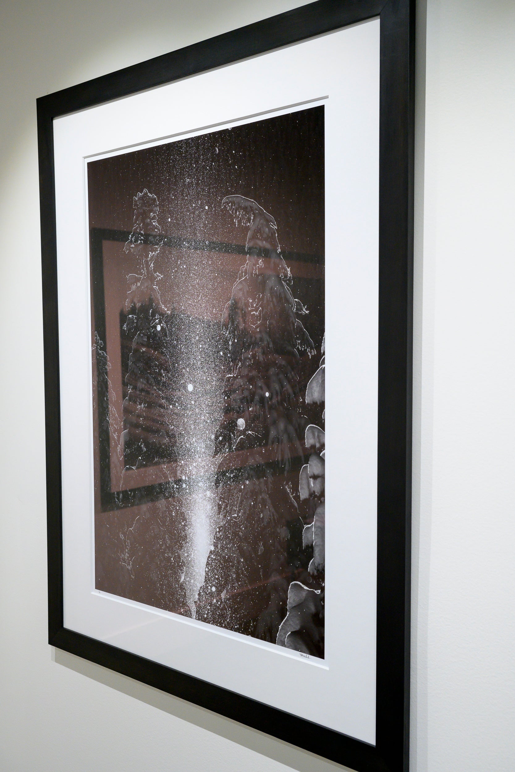 Sparkle Tornado on Cave Ridge #1: 24x36 Limited Edition Framed Print