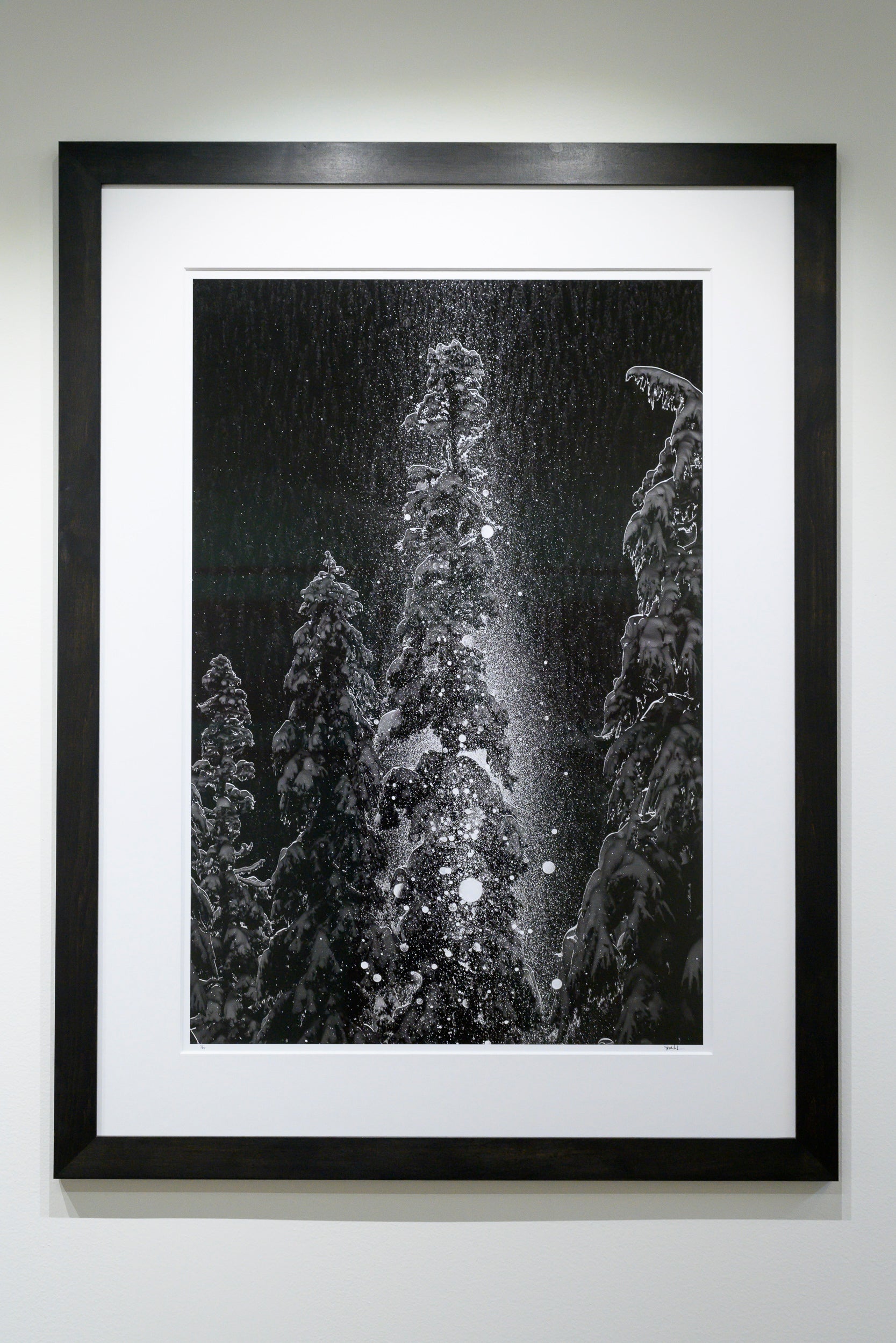 Sparkle Tornado on Cave Ridge #2: 24x36 Limited Edition Framed Print