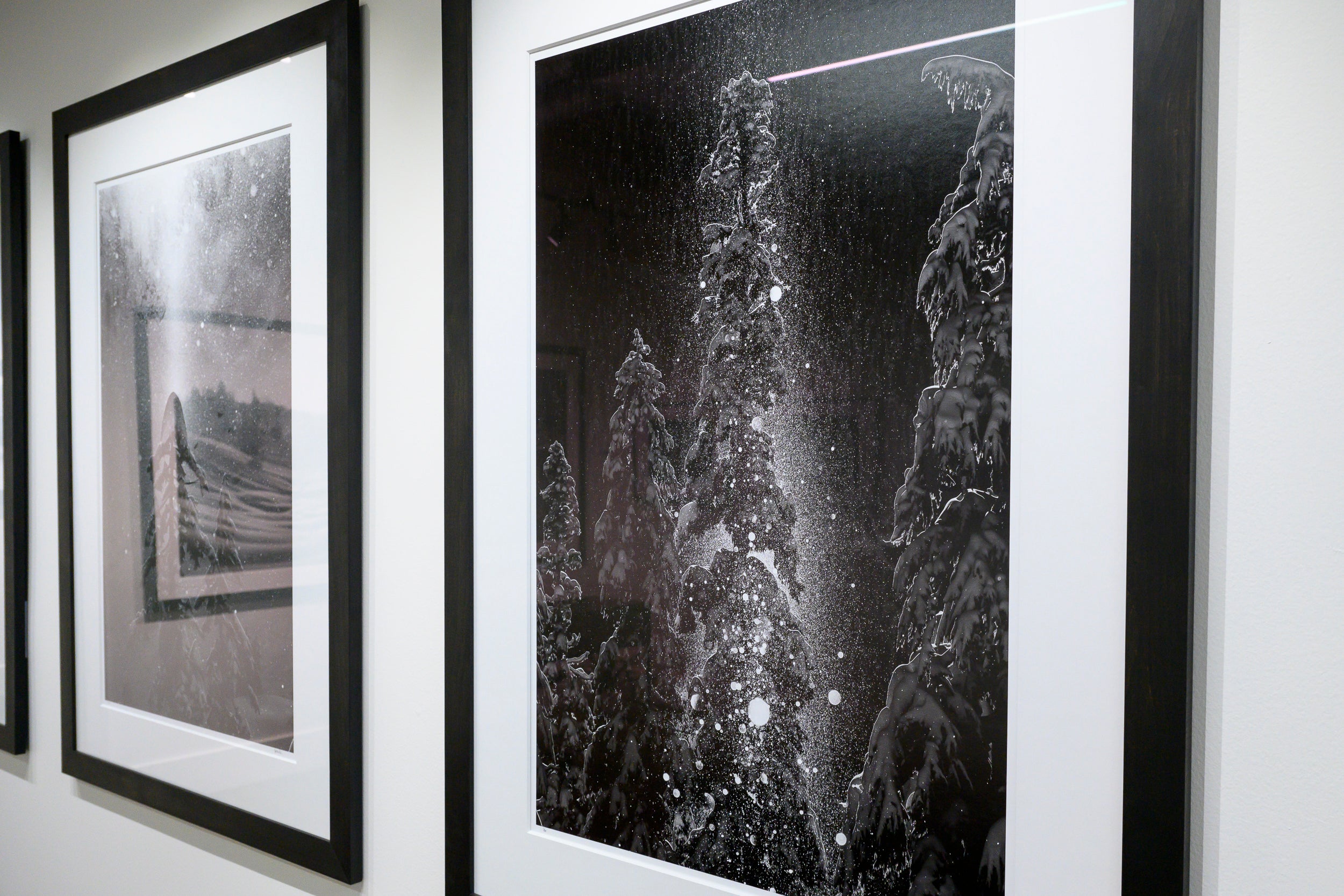 Sparkle Tornado on Cave Ridge #2: 24x36 Limited Edition Framed Print