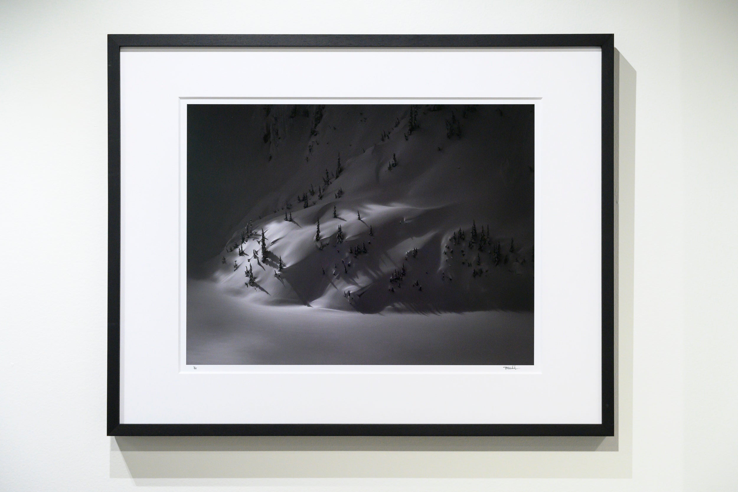 First Light on the Snow Lake Shore: Limited Edition Framed Print