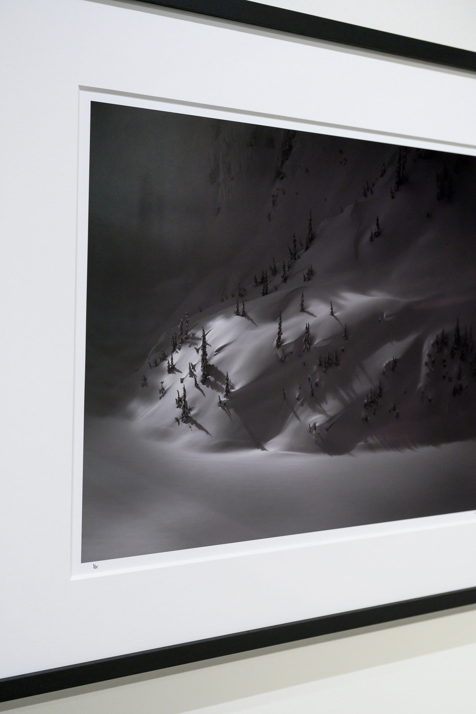 First Light on the Snow Lake Shore: Limited Edition Framed Print