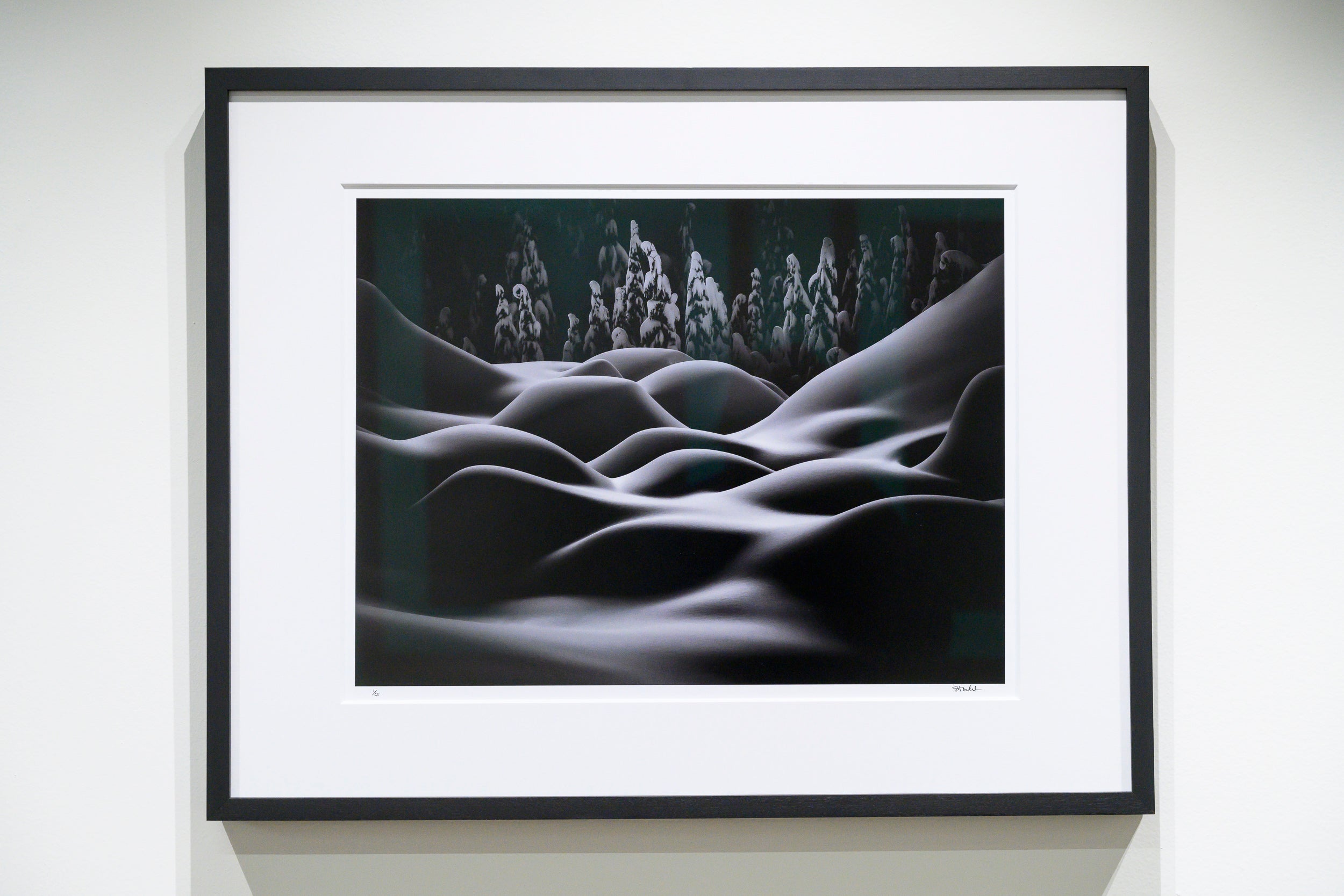 Blanketed Boulders above Gold Creek: Limited Edition Framed Print