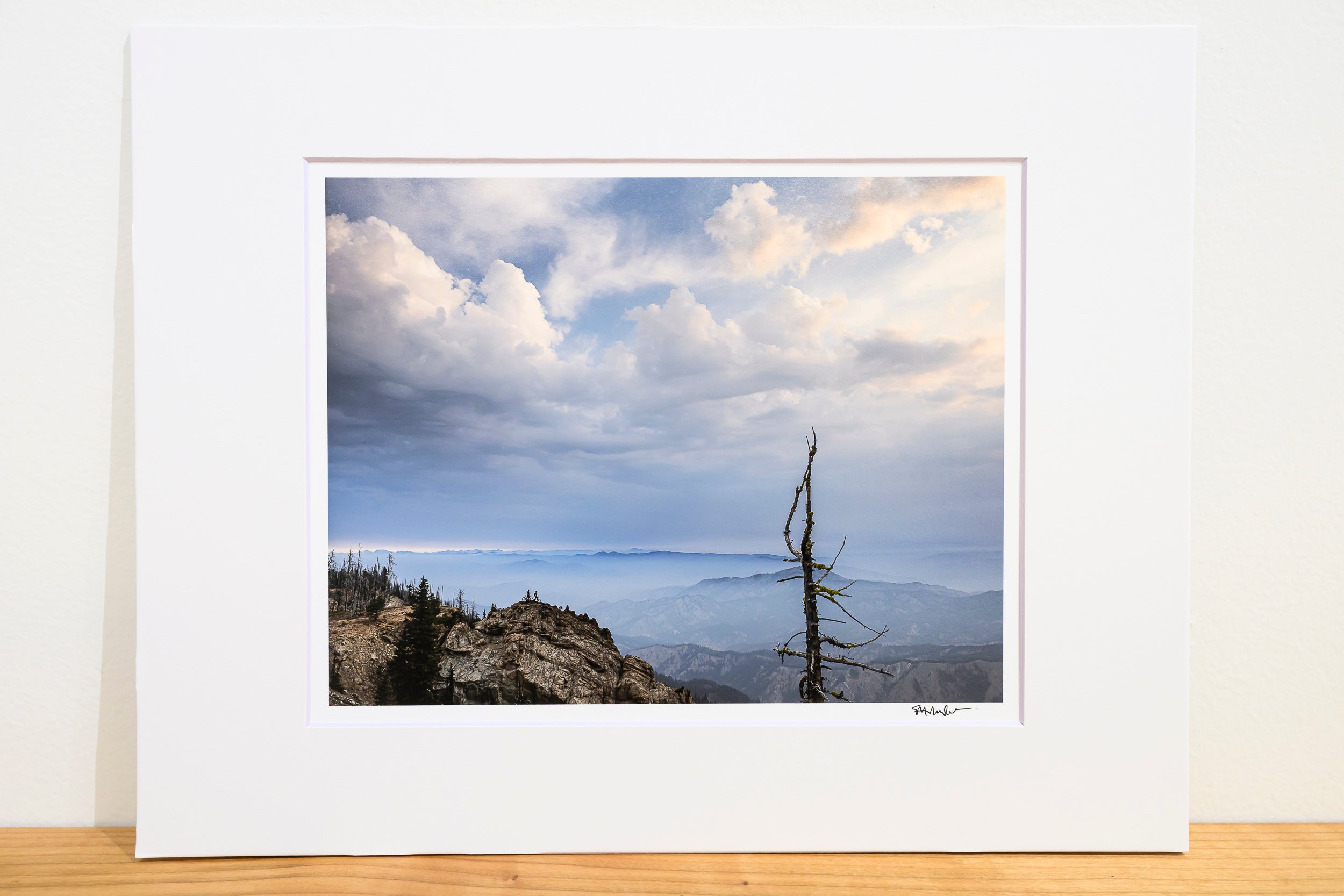 Endless Horizons from Tronson Ridge: 8x10 Open Edition Matted Print