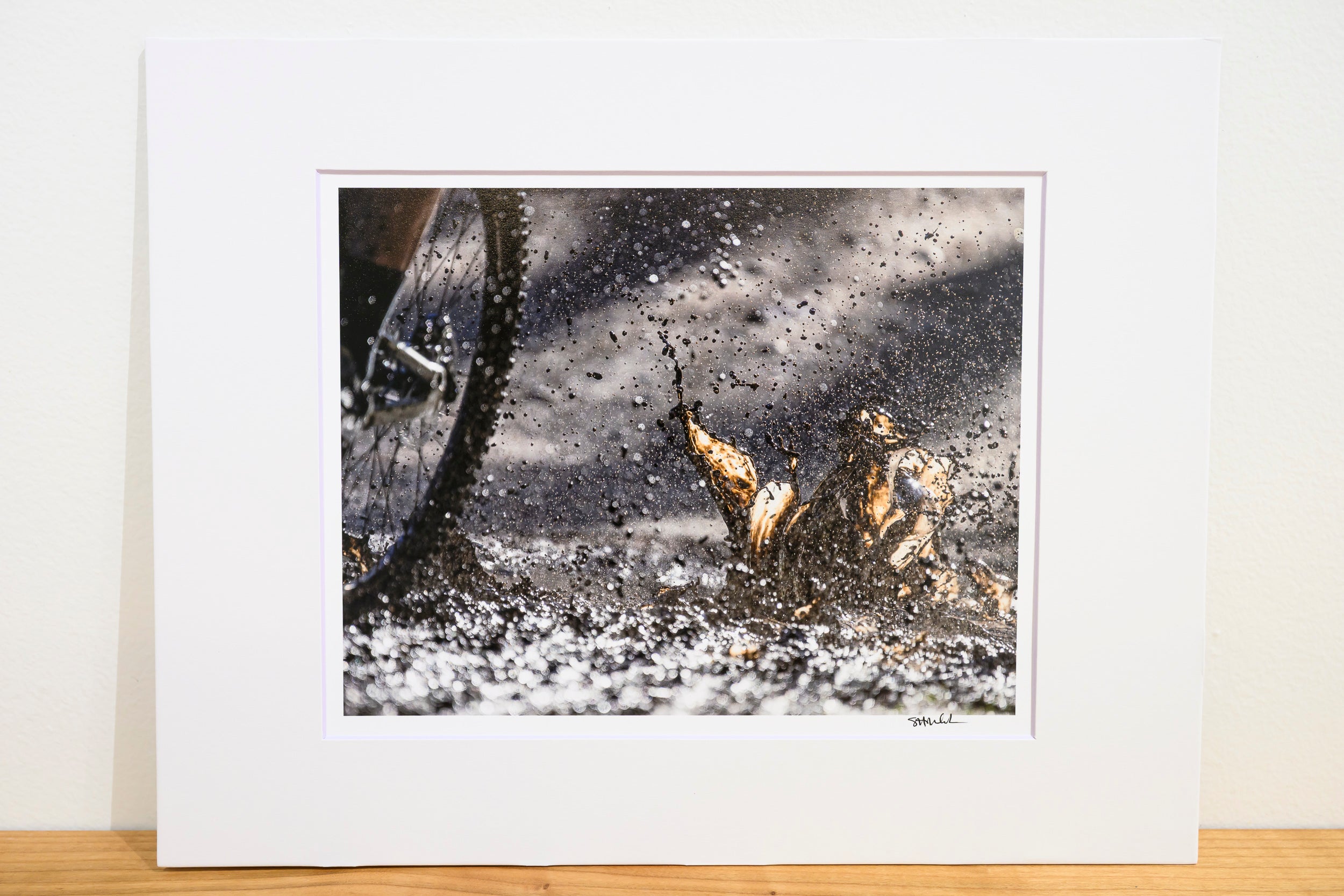 Frozen Splash: 8x10 Open Edition Matted Print