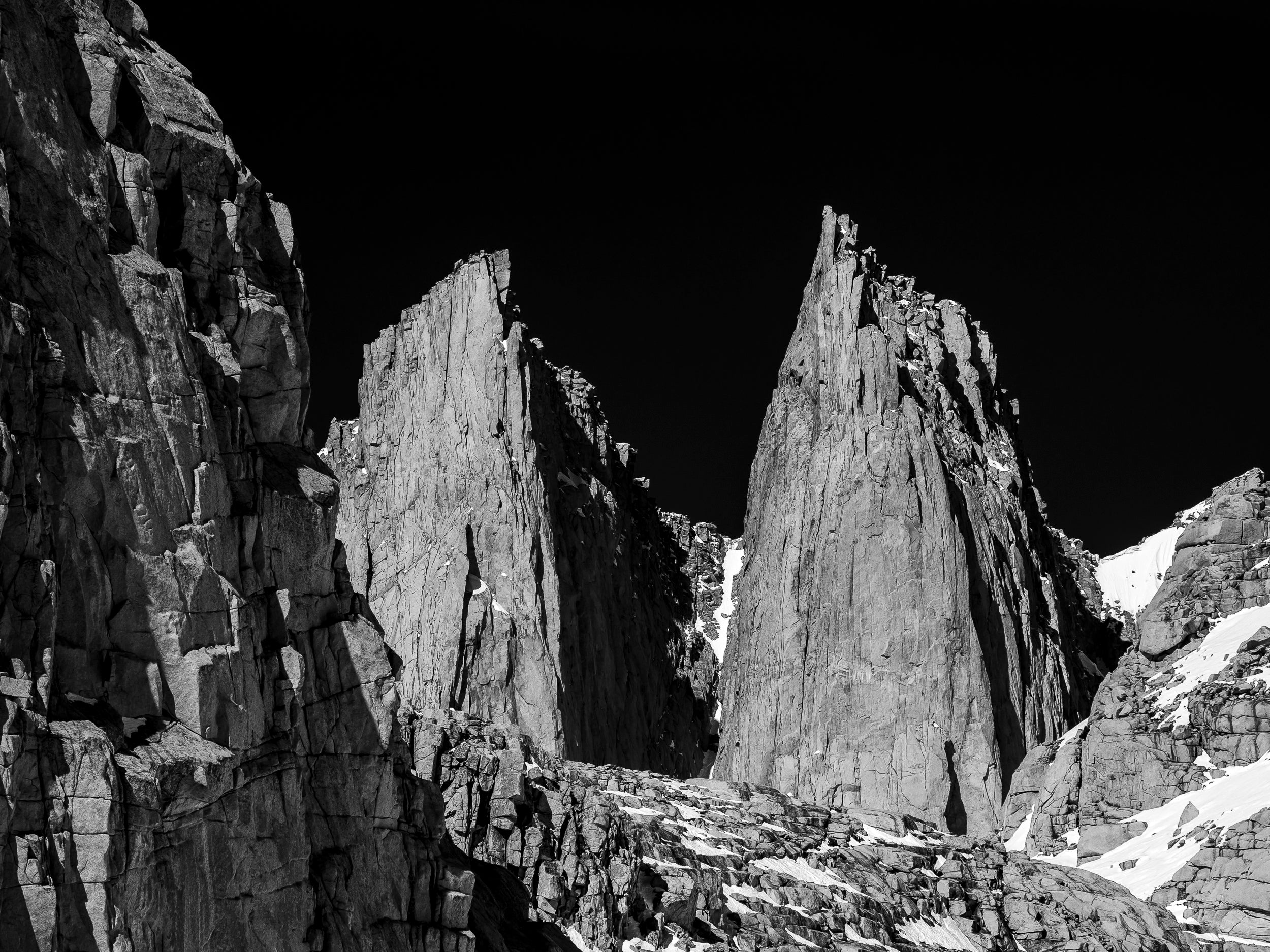 Keeler Needle and Crooks Peak: Limited Edition Framed Print