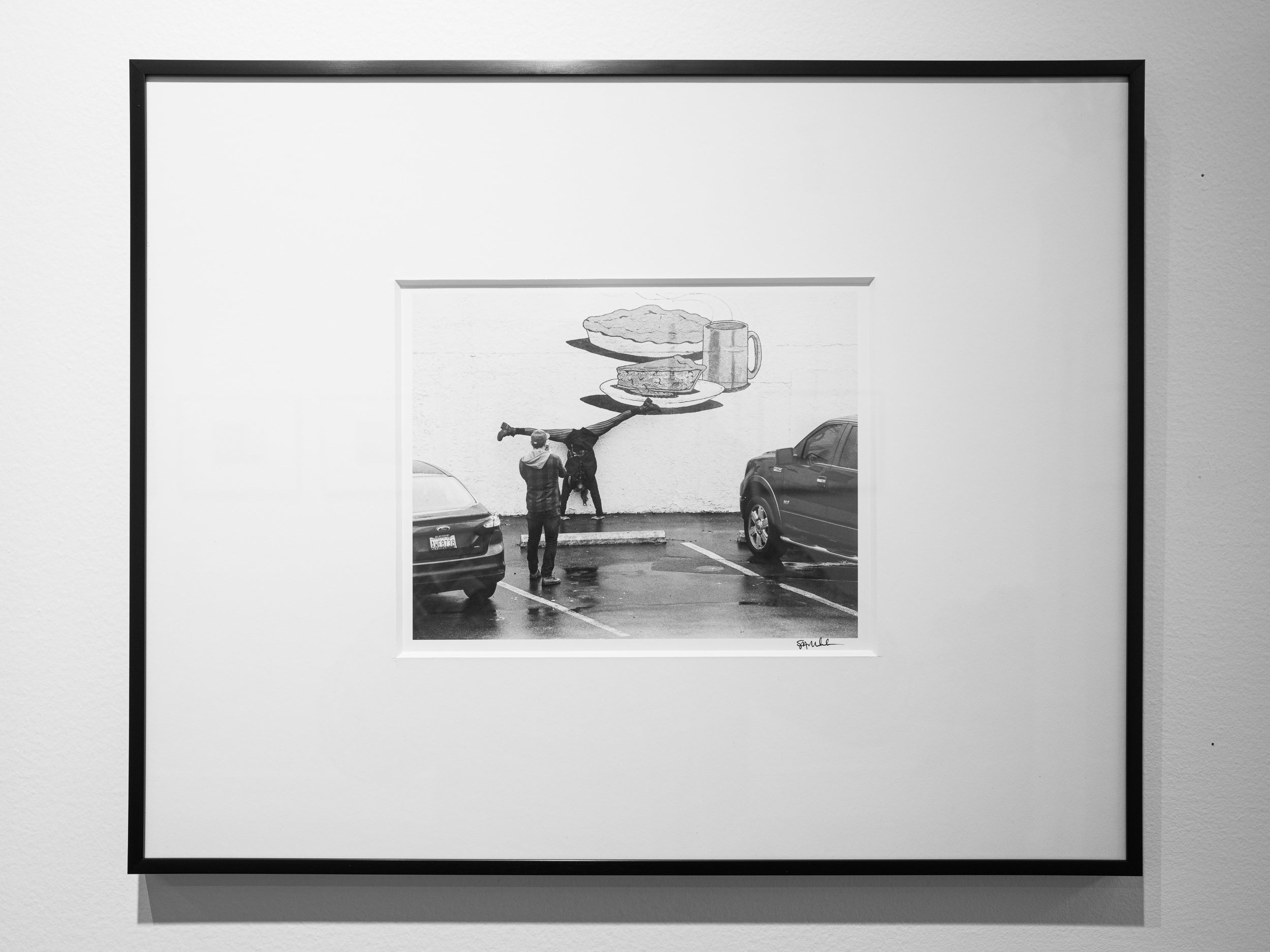 Splits: 8x10 Open Edition Matted Print in 16x20 Metal Frame