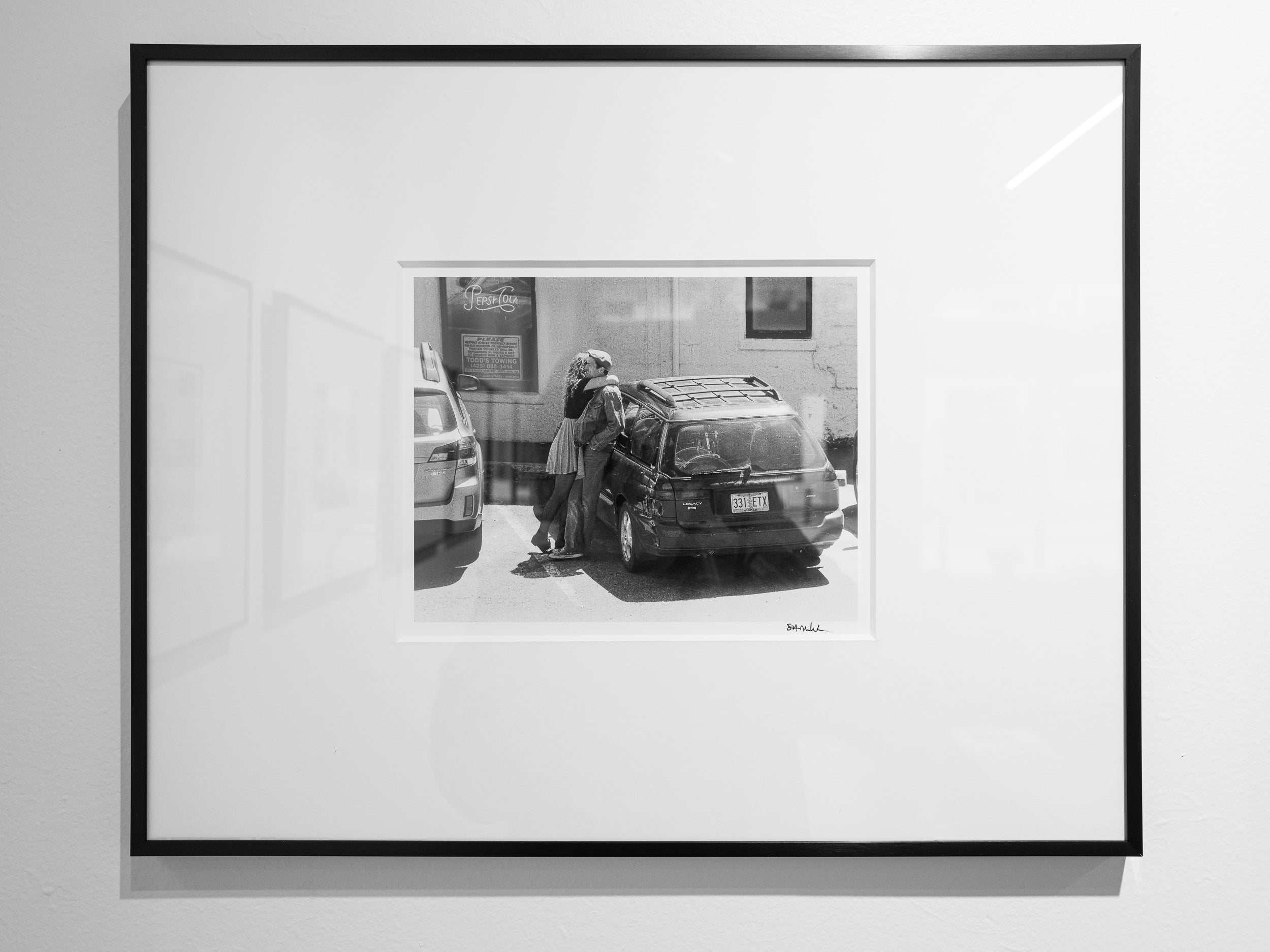 Embrace: 8x10 Open Edition Matted Print in 16x20 Metal Frame