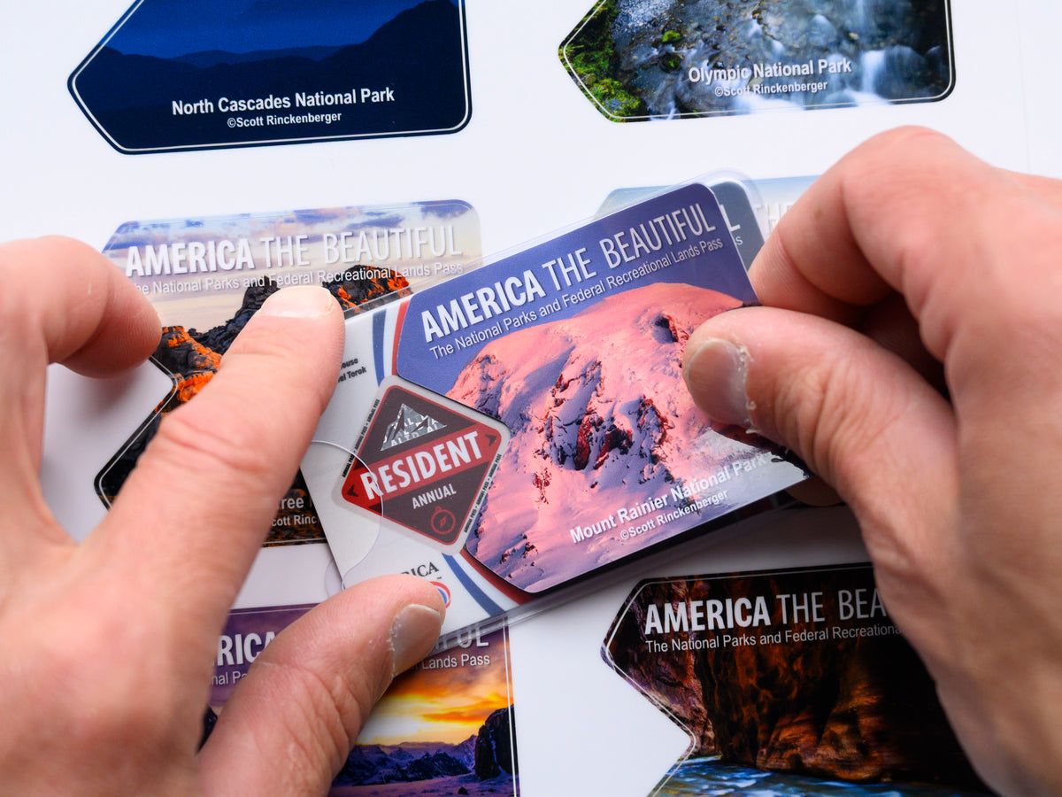 Make the America The Beautiful Pass Beautiful Again Sleeve and Sticker Pack - Color
