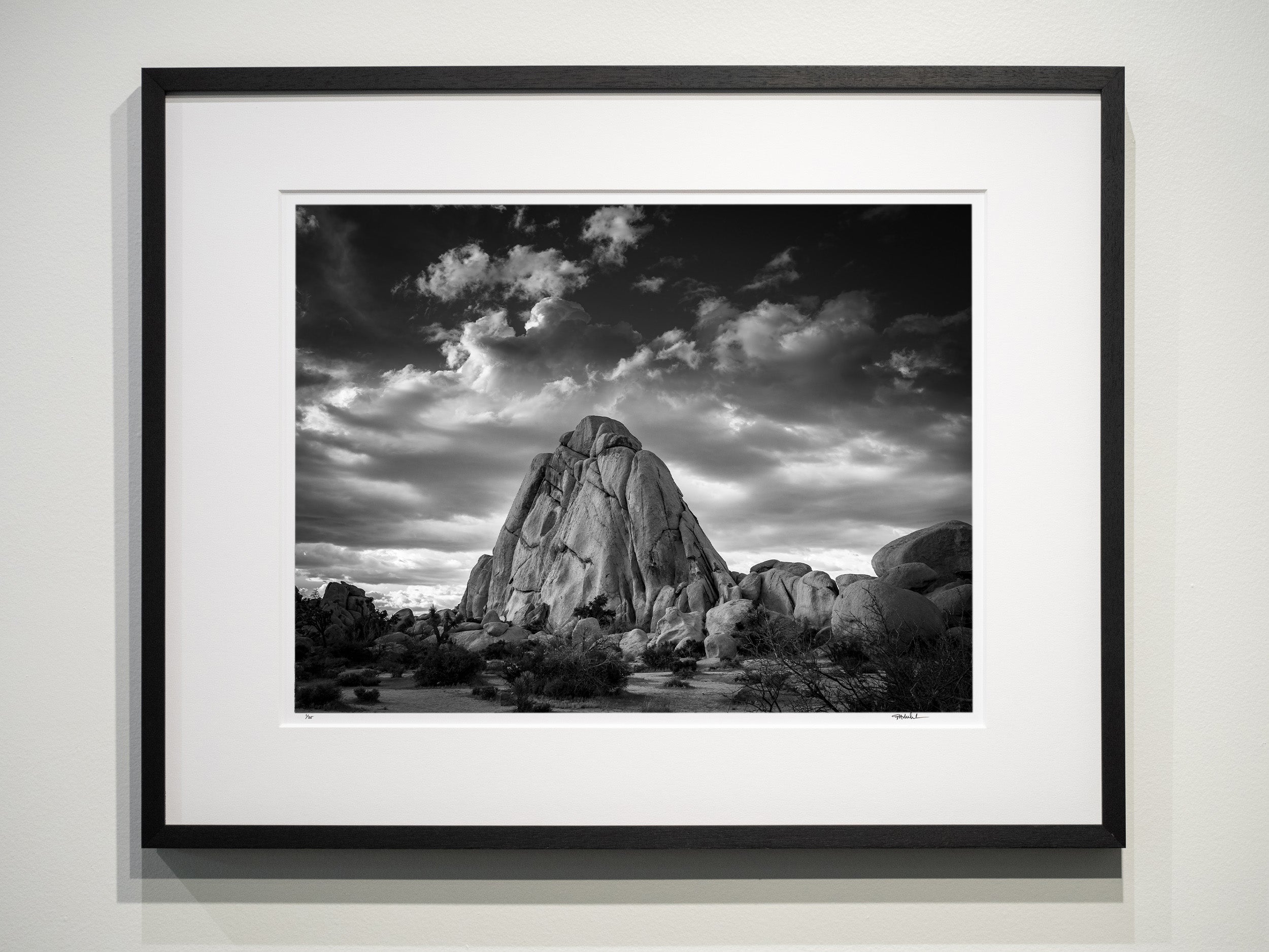Old Woman Rock in Hidden Valley: Limited Edition Framed Print