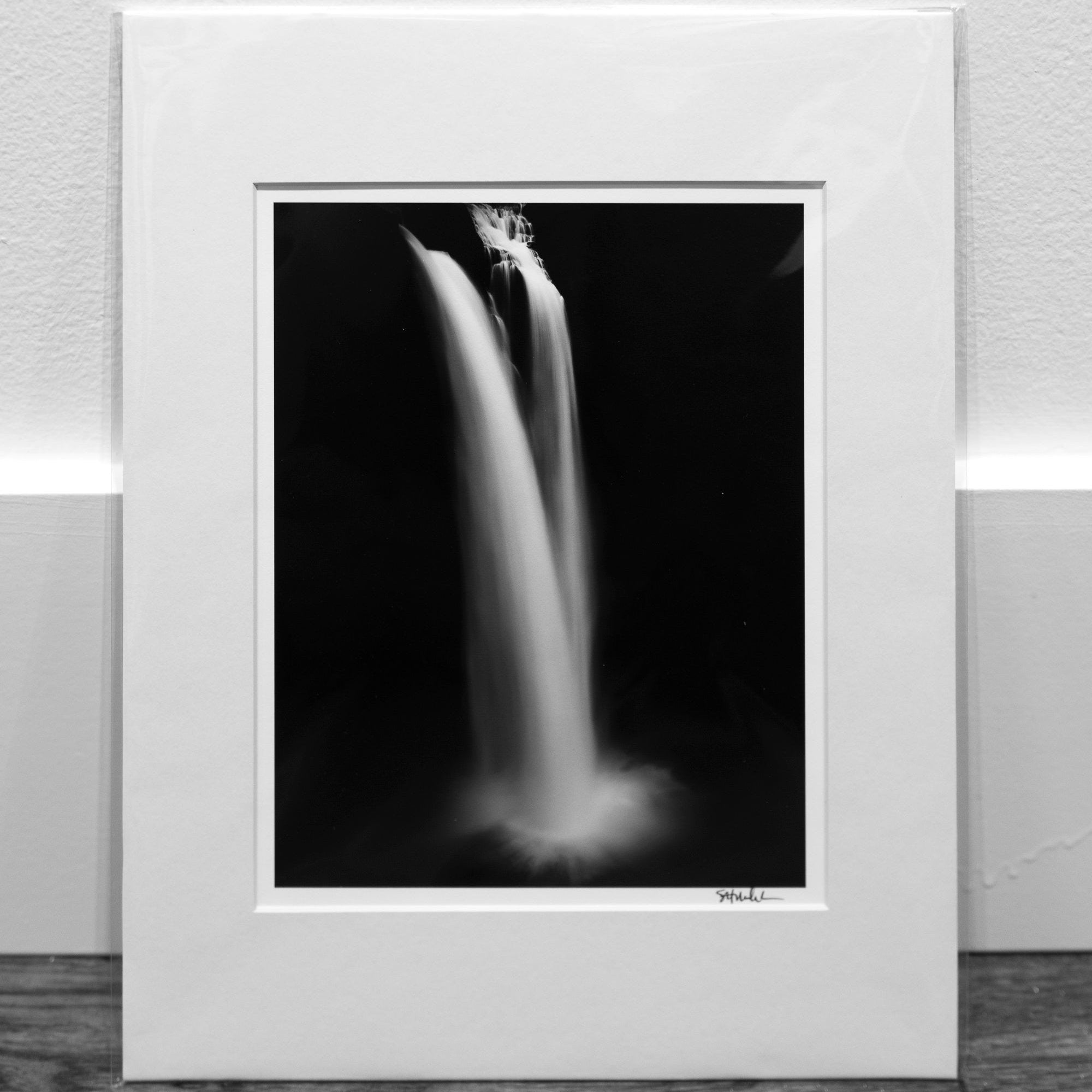 Pouring into Blackness: 8x10 Open Edition Matted Print