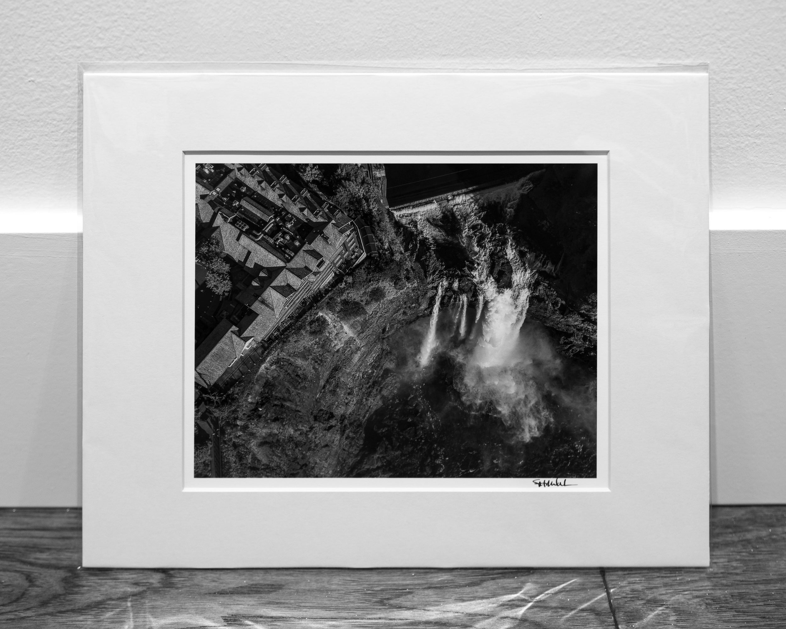 Salish from the Sky: 8x10 Open Edition Matted Print