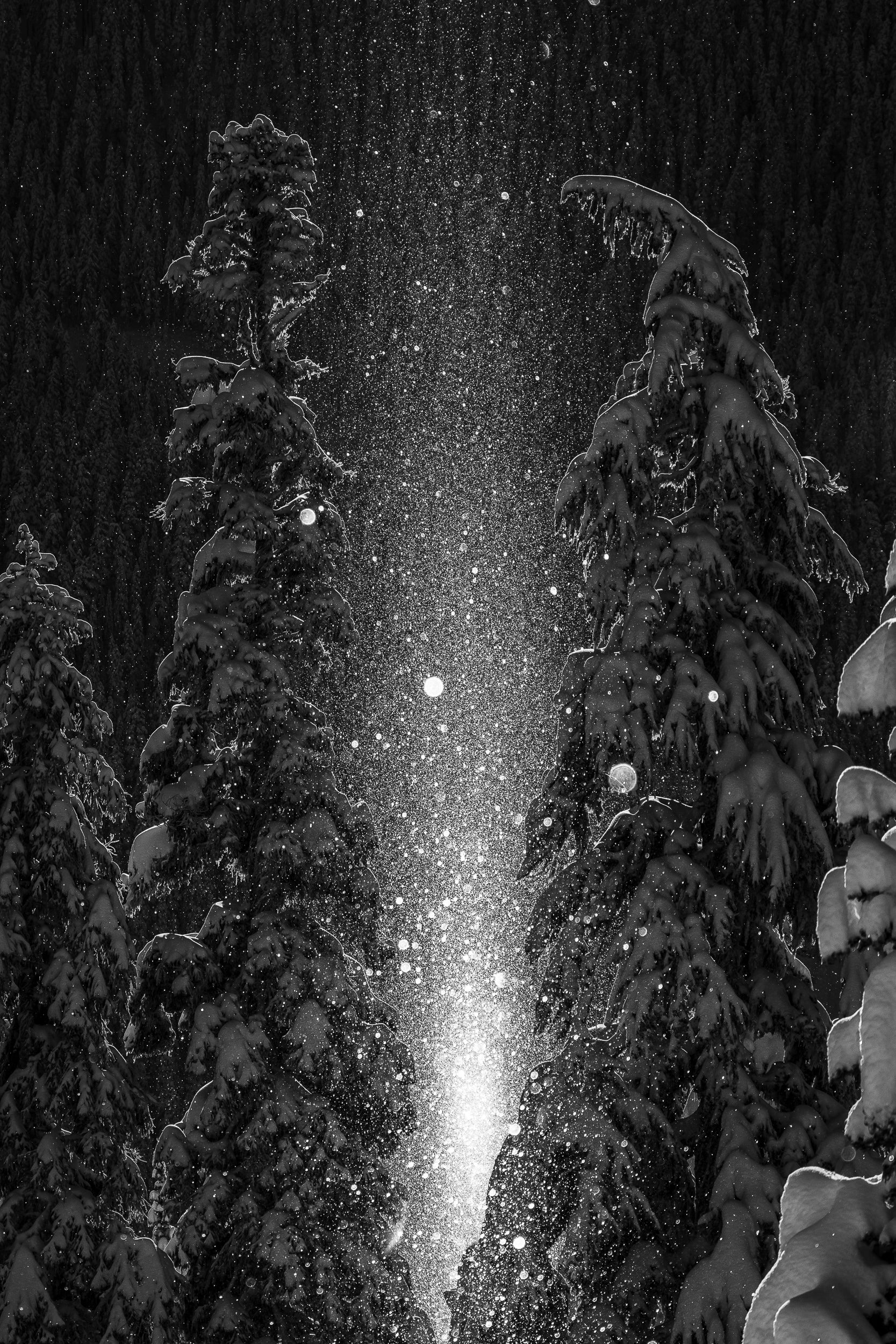 Sparkle Tornado on Cave Ridge #1: 24x36 Limited Edition Framed Print