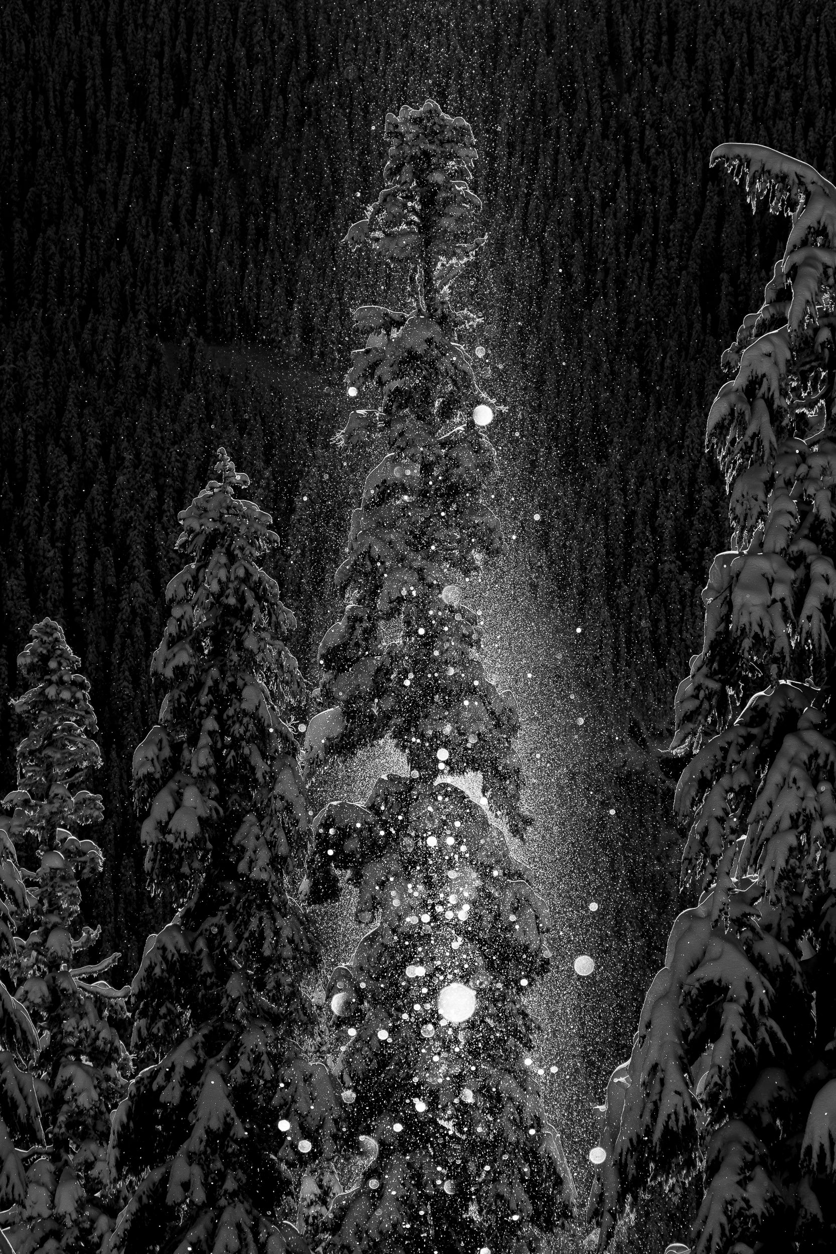 Sparkle Tornado on Cave Ridge #2: 24x36 Limited Edition Framed Print