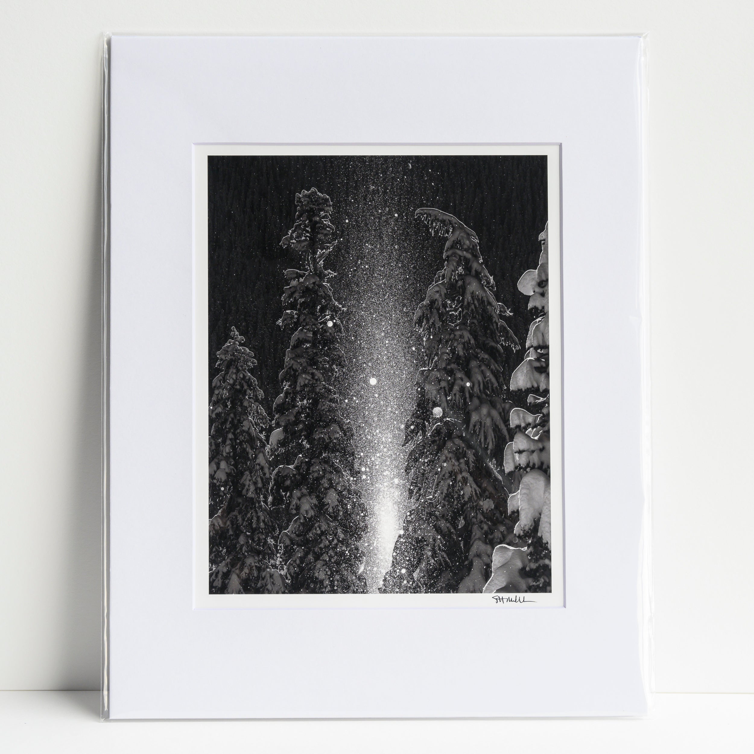 Sparkle Tornado on Cave Ridge #1: Matted 8x10 Print