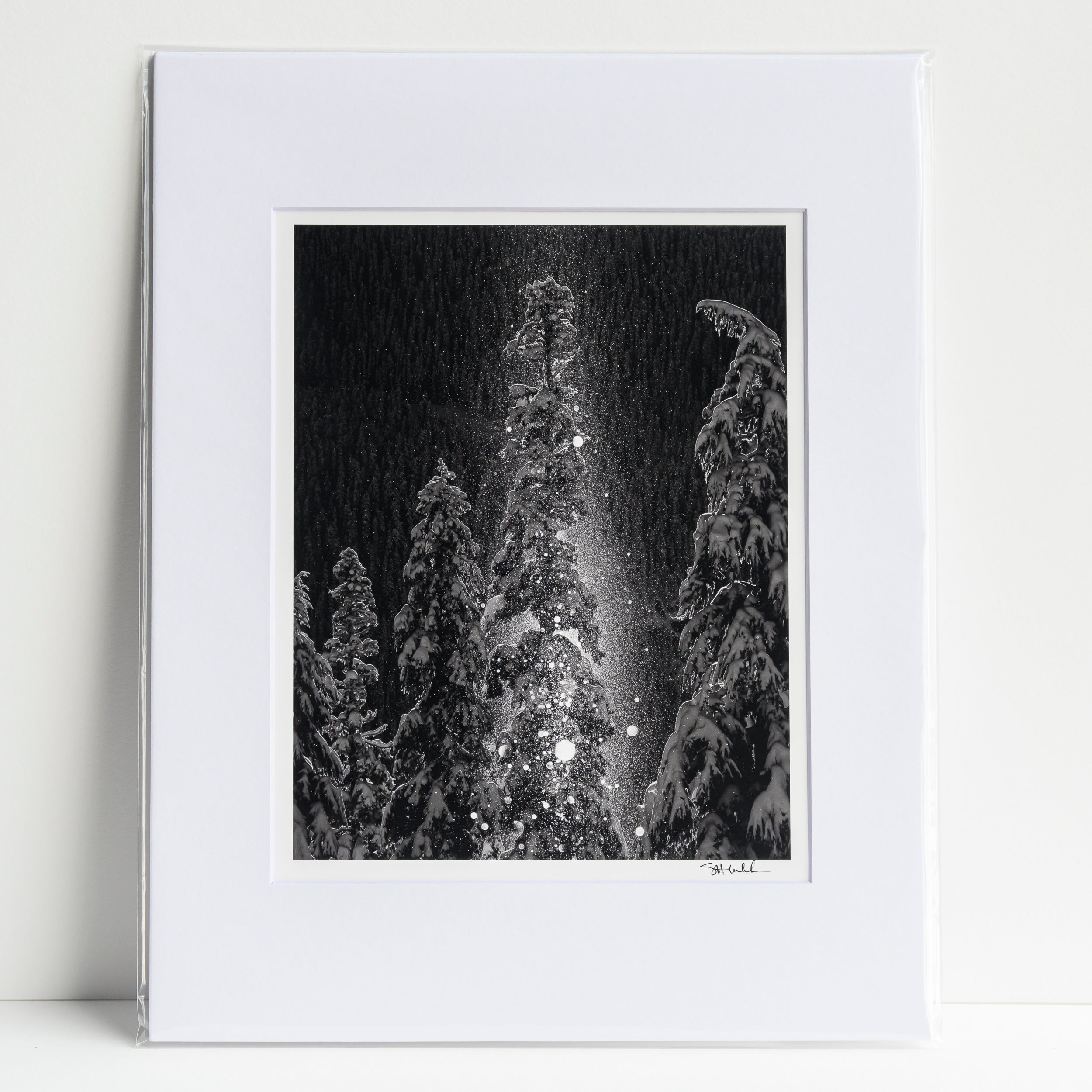 Sparkle Tornado on Cave Ridge #2: Matted 8x10 Print