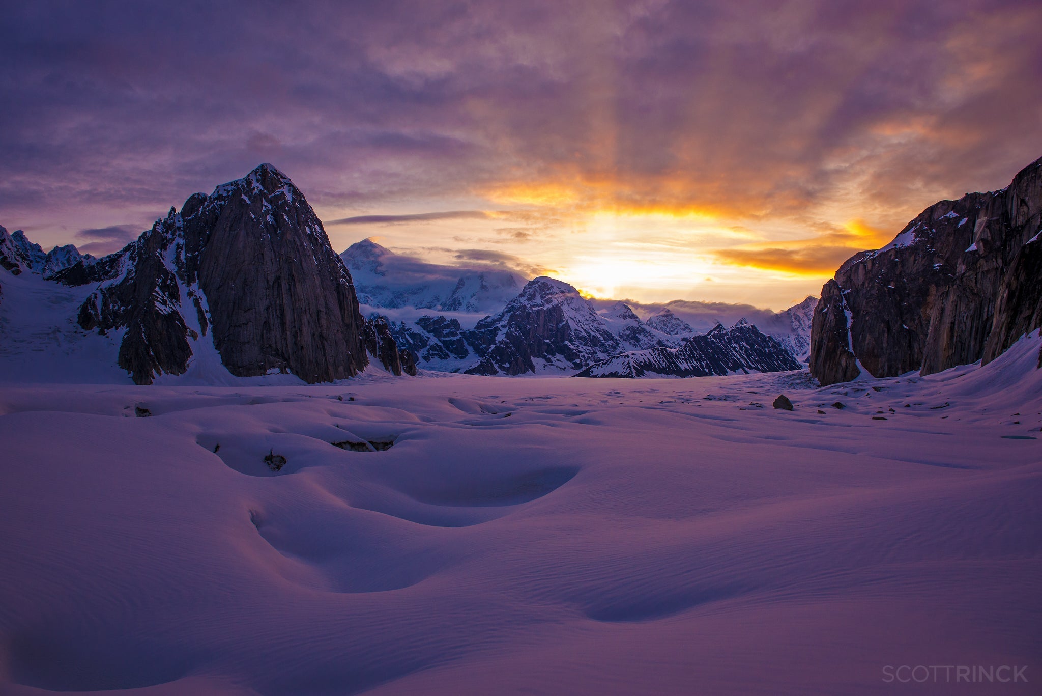Story Behind the Top 5 Grams of 2014 - #2 Ruth Gorge Sunset