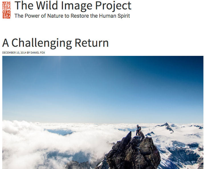 A Challenging Return: Scott Discusses the inner discourse of returning home after an adventure