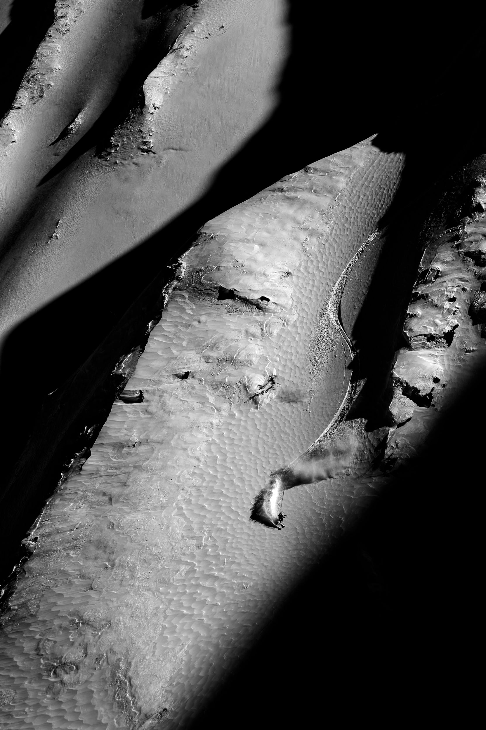 Carving Textures on Happo One: 8x10 Open Edition Matted Print