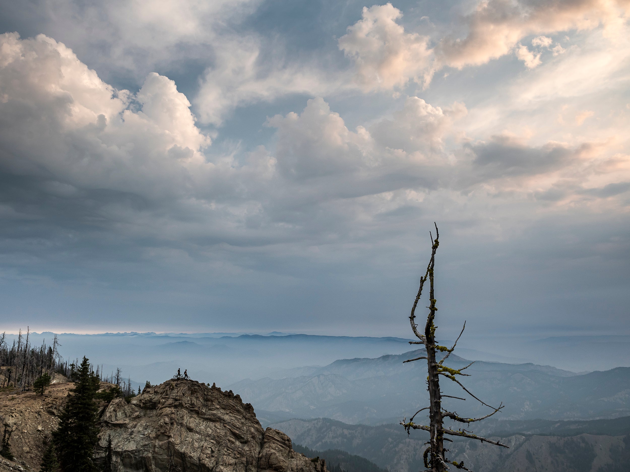 Endless Horizons from Tronson Ridge: 8x10 Open Edition Matted Print