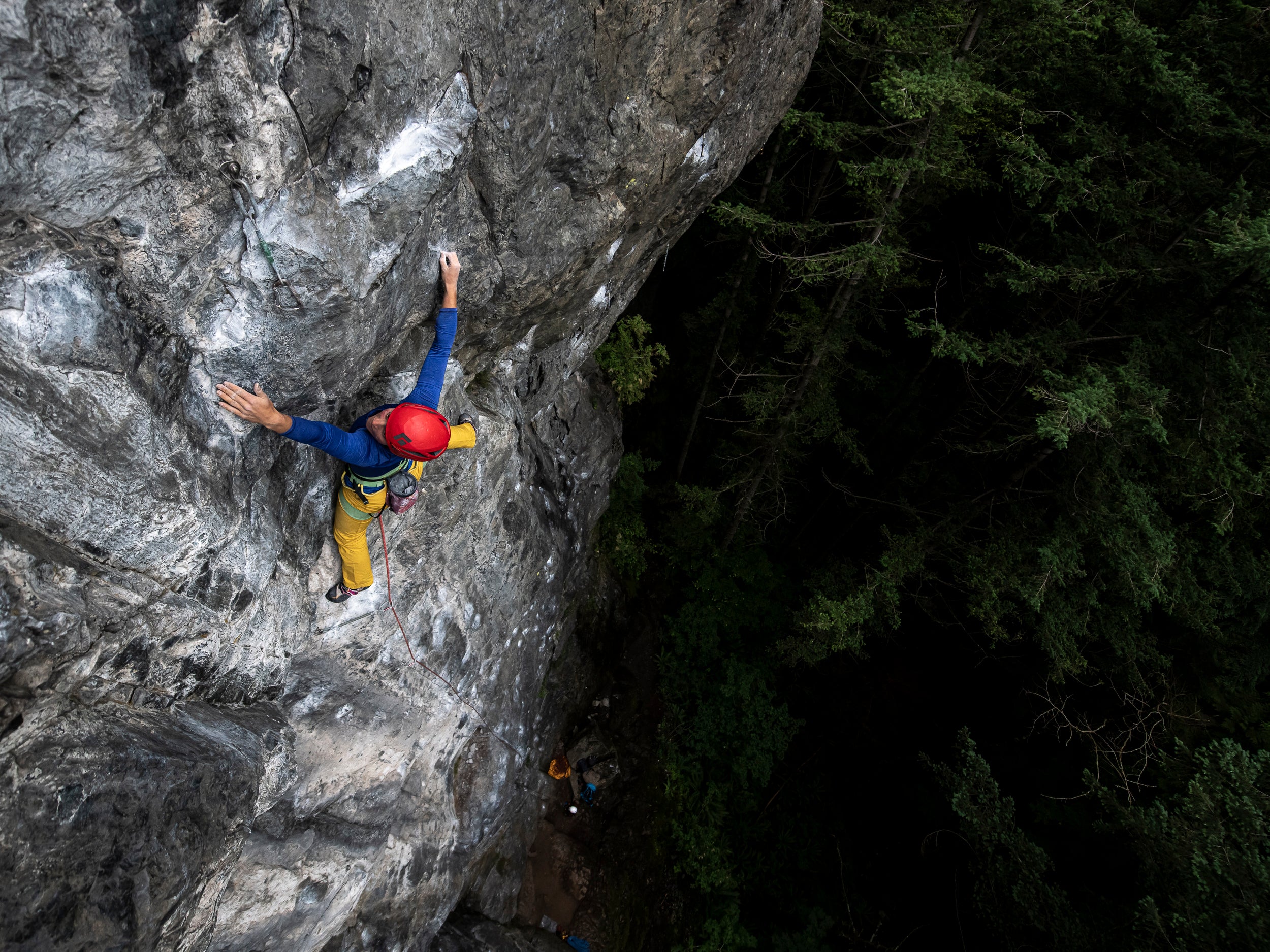 Long Reach on Rainy Day Women at Little Si: 8x10 Open Edition Matted Print