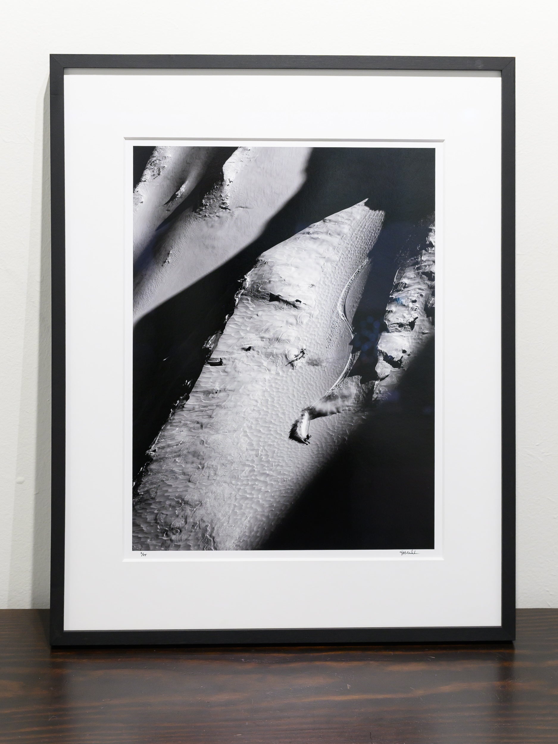Carving Textures on Happo One: Limited Edition Framed Print