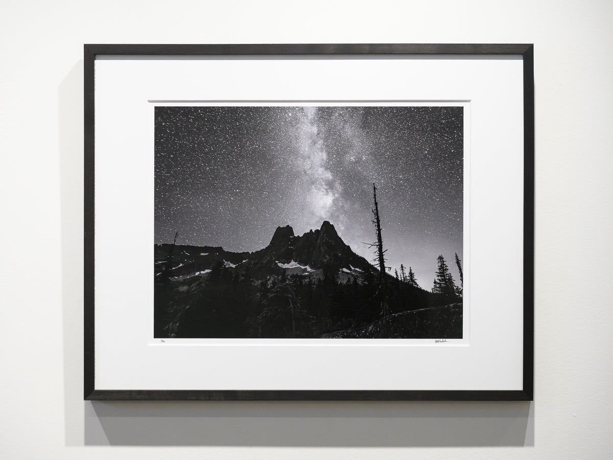 Milky Way above Liberty Bell: Limited Edition Framed Print