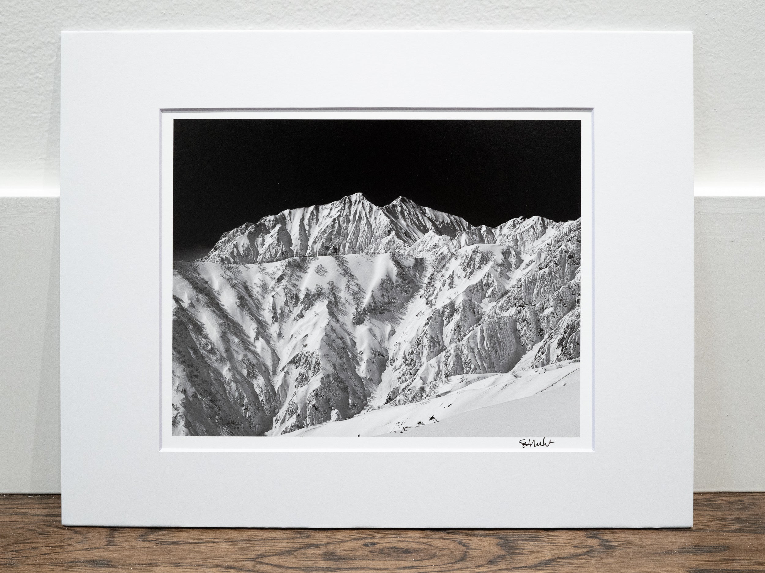 Mount Kashima-Yarigatake from Happo-one Ridge: 8x10 Open Edition Matted Print