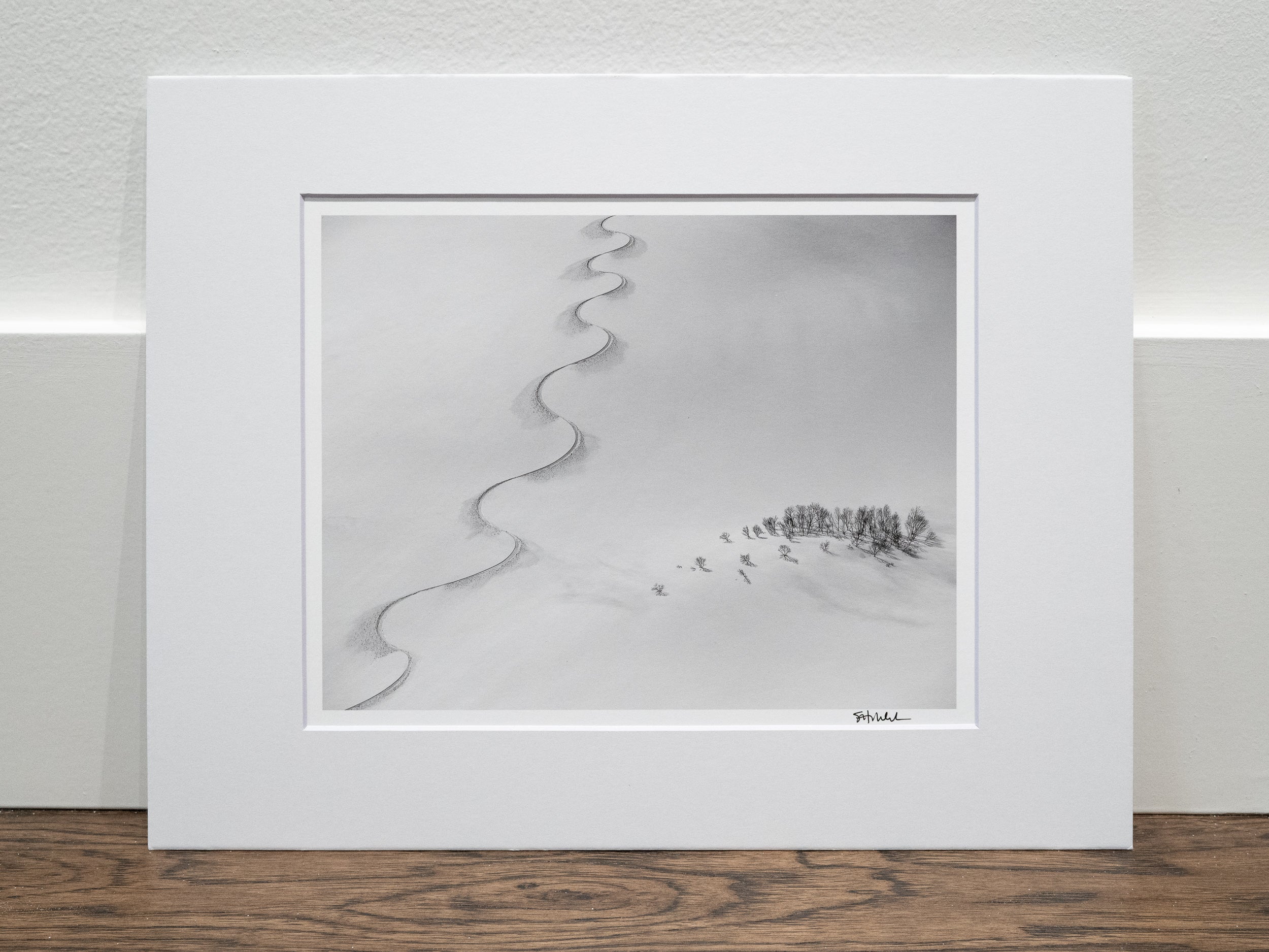 Single Track on Norikura: 8x10 Open Edition Matted Print