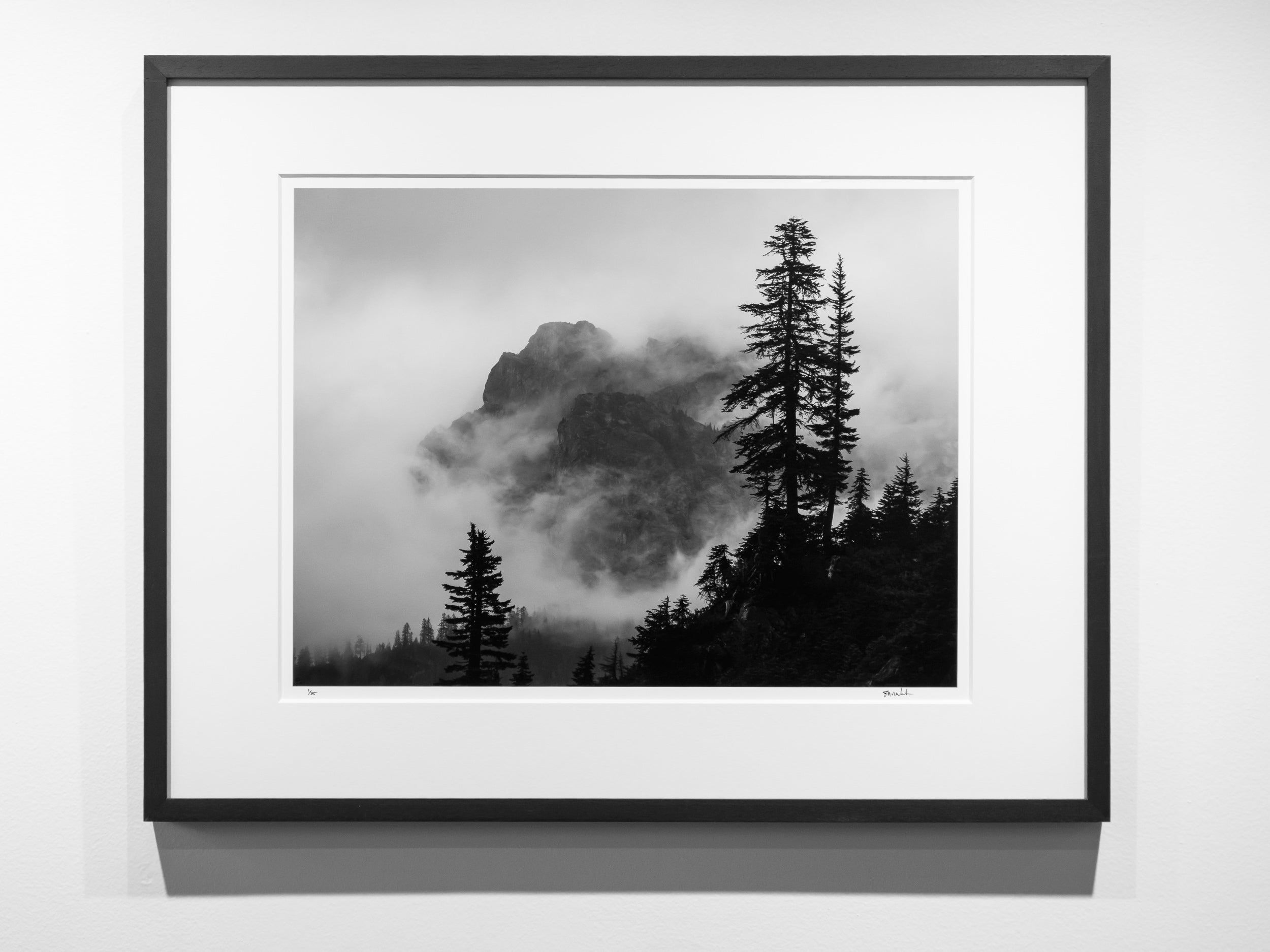 Snoqualmie Mountain Summer Storm: Limited Edition Framed Print