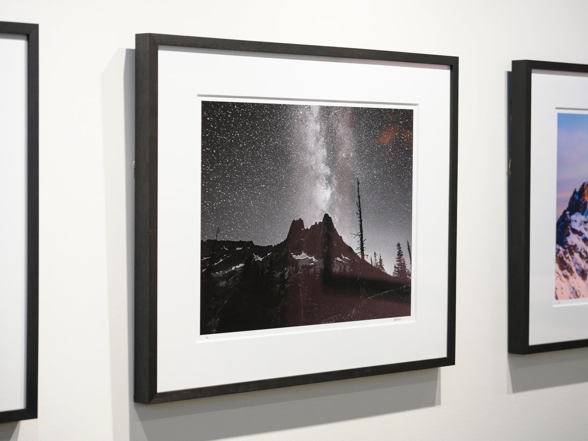 Milky Way above Liberty Bell: Limited Edition Framed Print
