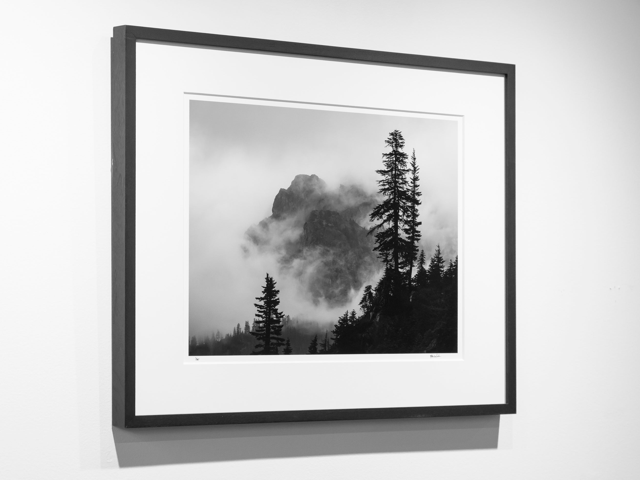 Snoqualmie Mountain Summer Storm: Limited Edition Framed Print