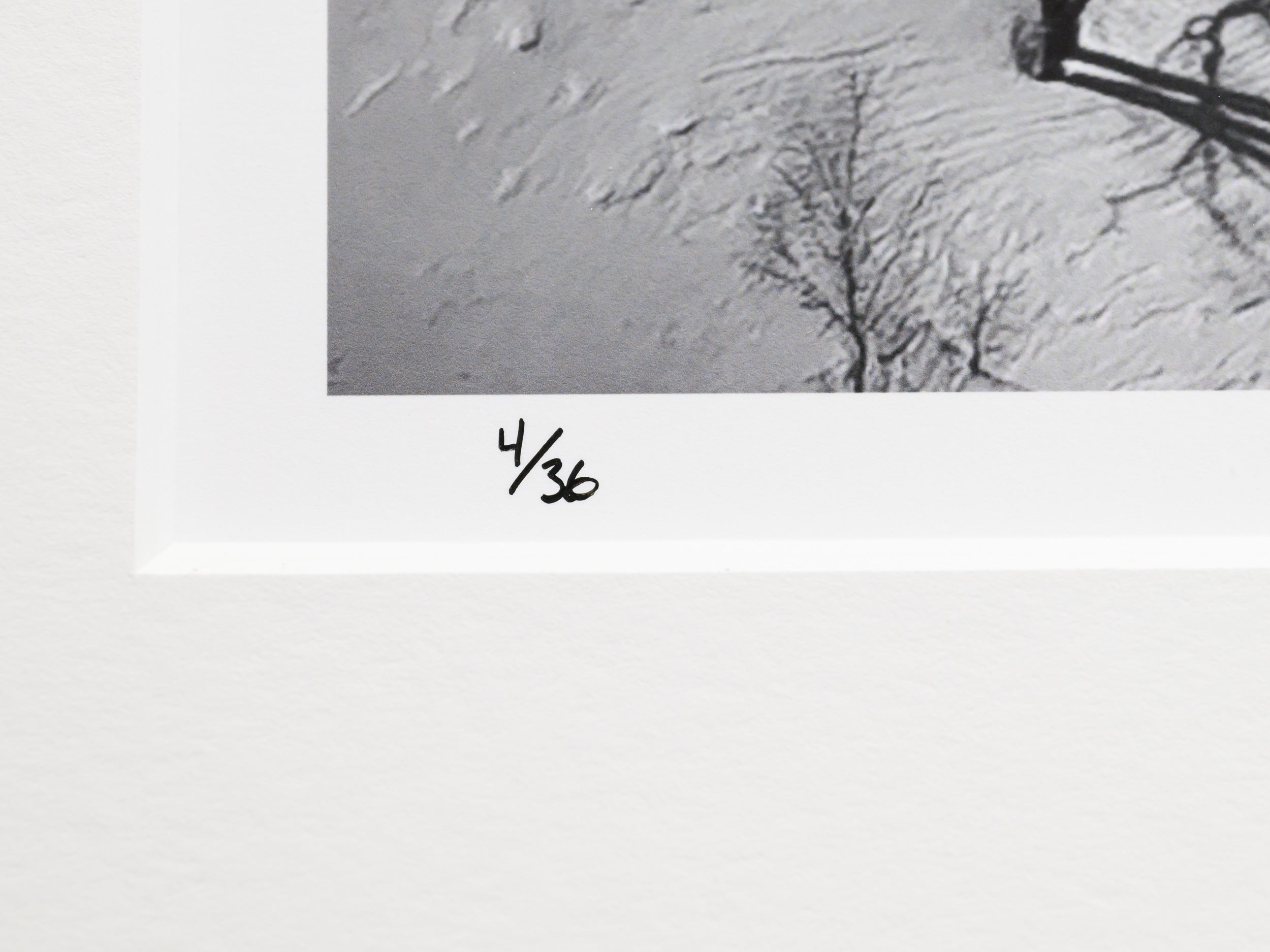Snowboarder with Hakuba Shrine: 24x36 Limited Edition Print