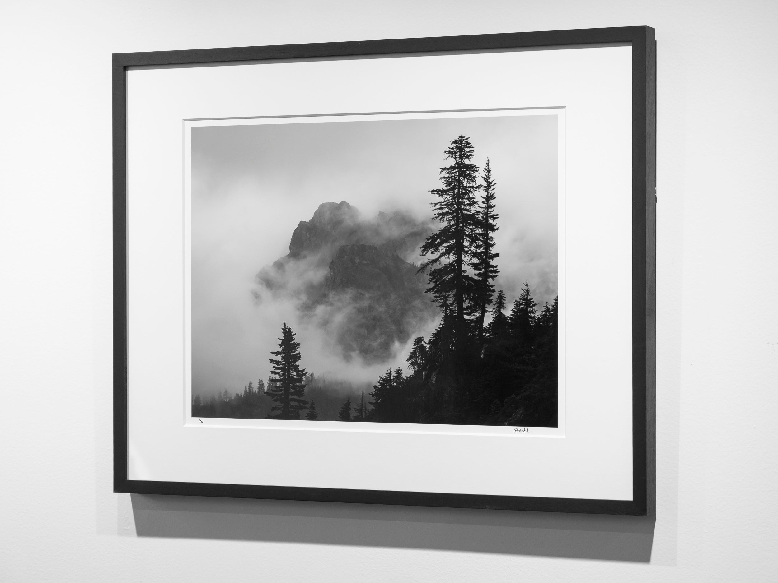 Snoqualmie Mountain Summer Storm: Limited Edition Framed Print
