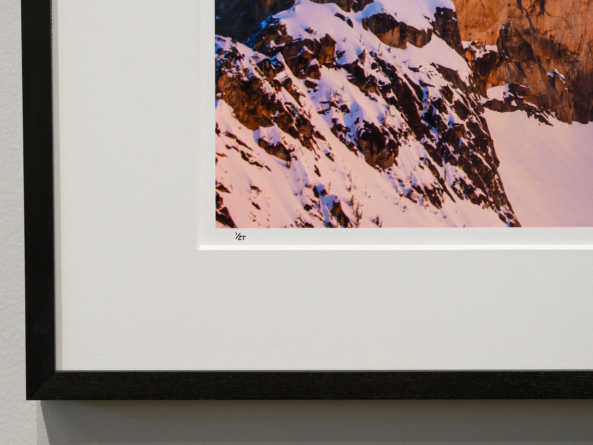 Big Kangaroo with Early Morning Alpenglow: Limited Edition Print