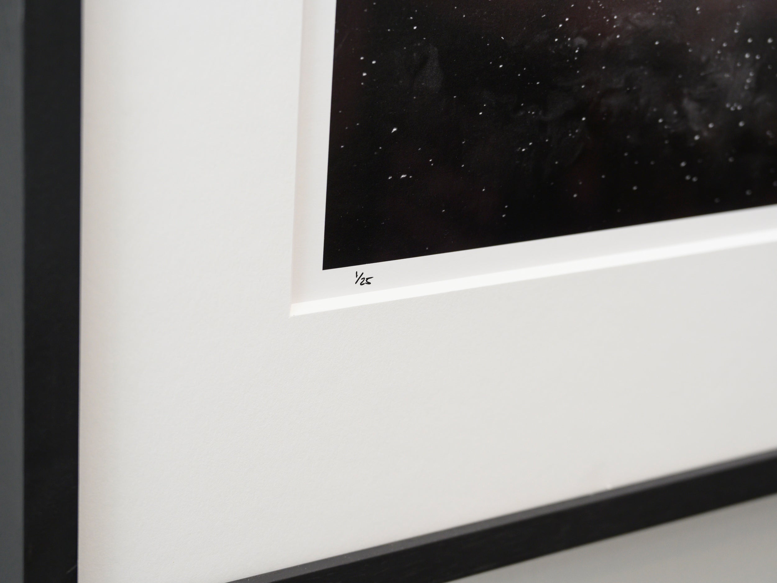 Milky Way above Kaleetan Peak from Gem Lake: Limited Edition Framed Print