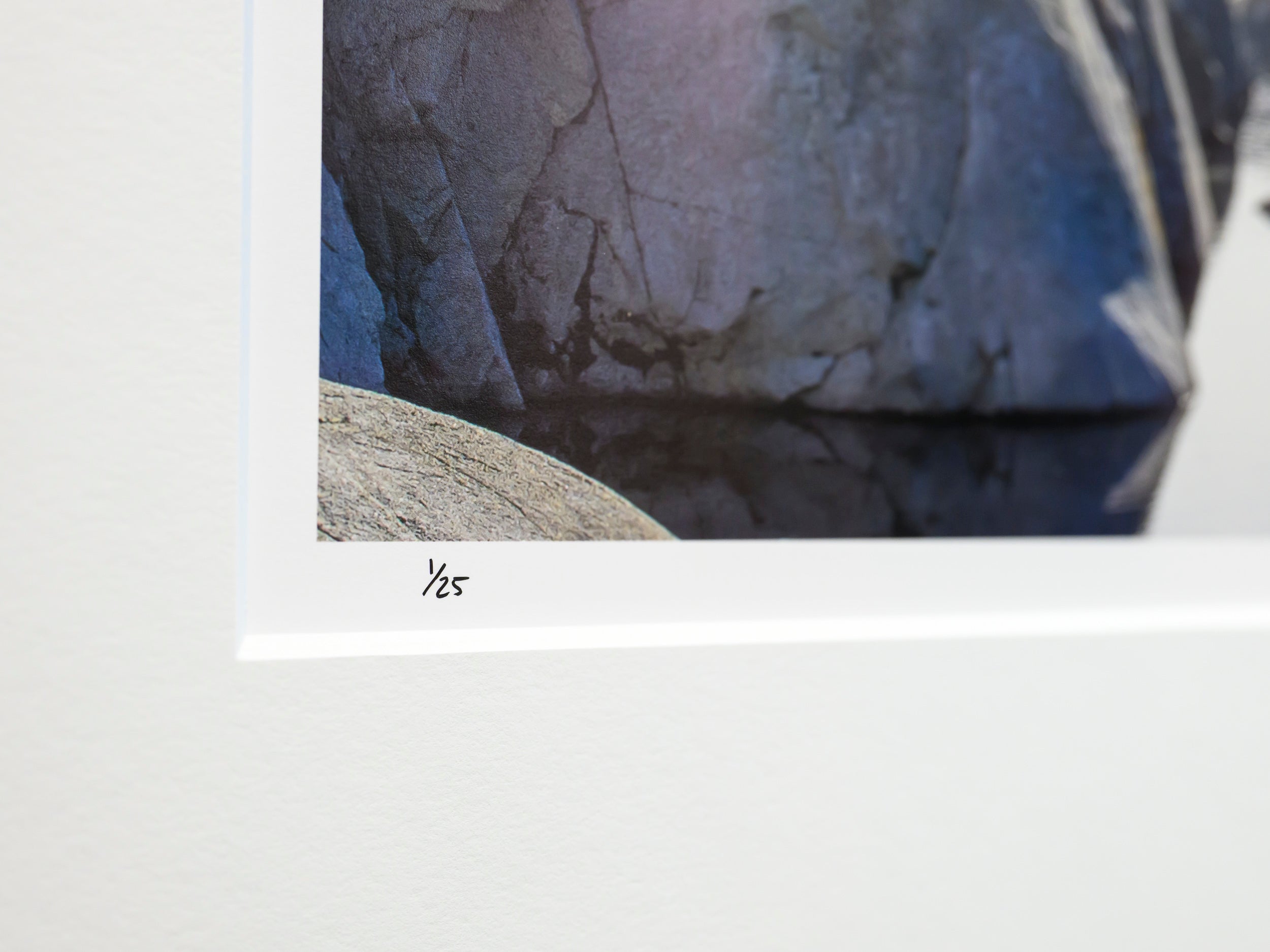 Fish On the Line in the Alpine Lakes Wilderness: 15x20 Limited Print