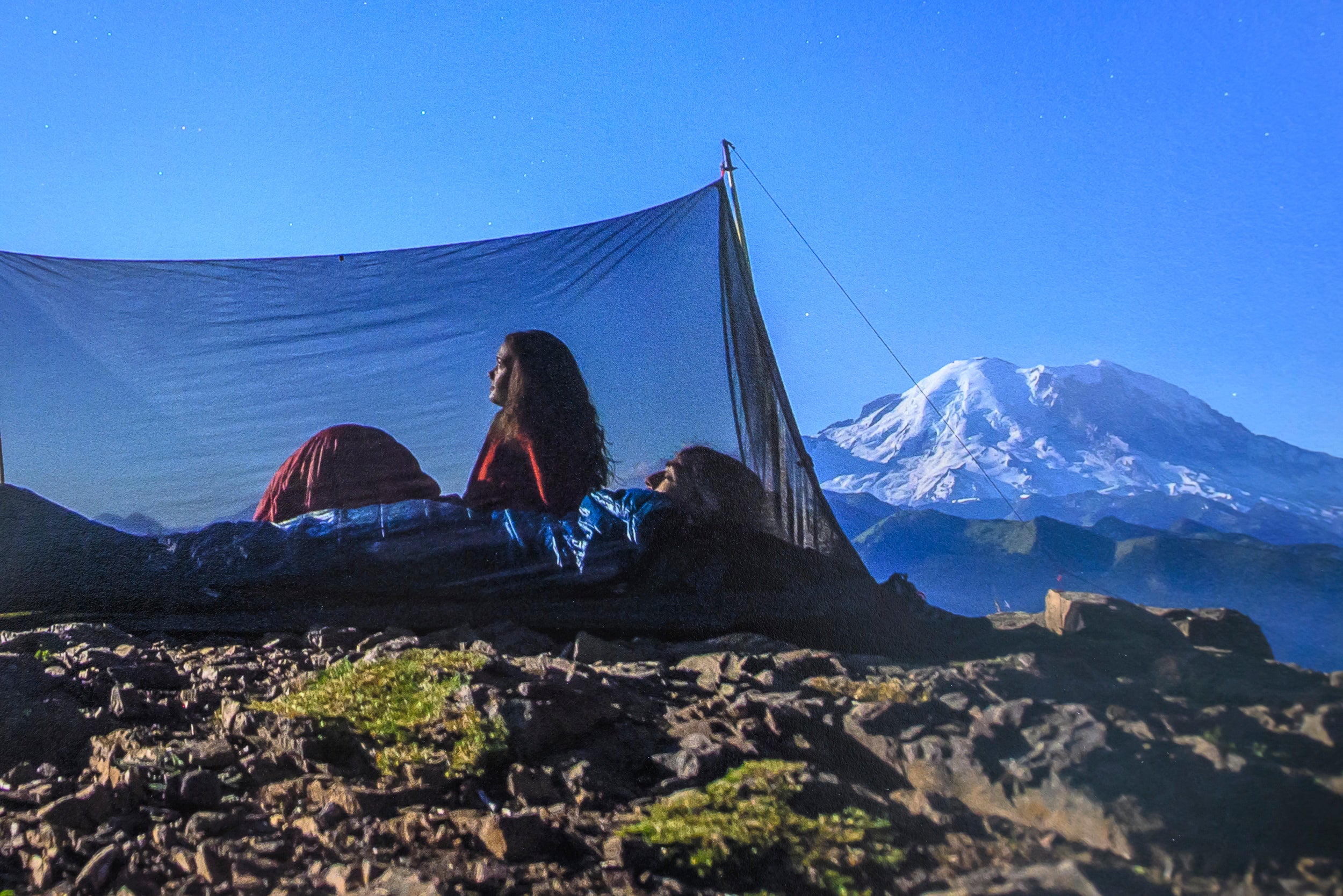 Too Beautiful to Sleep on a Crystal Night in the South Cascades: 15x20 Limited Print