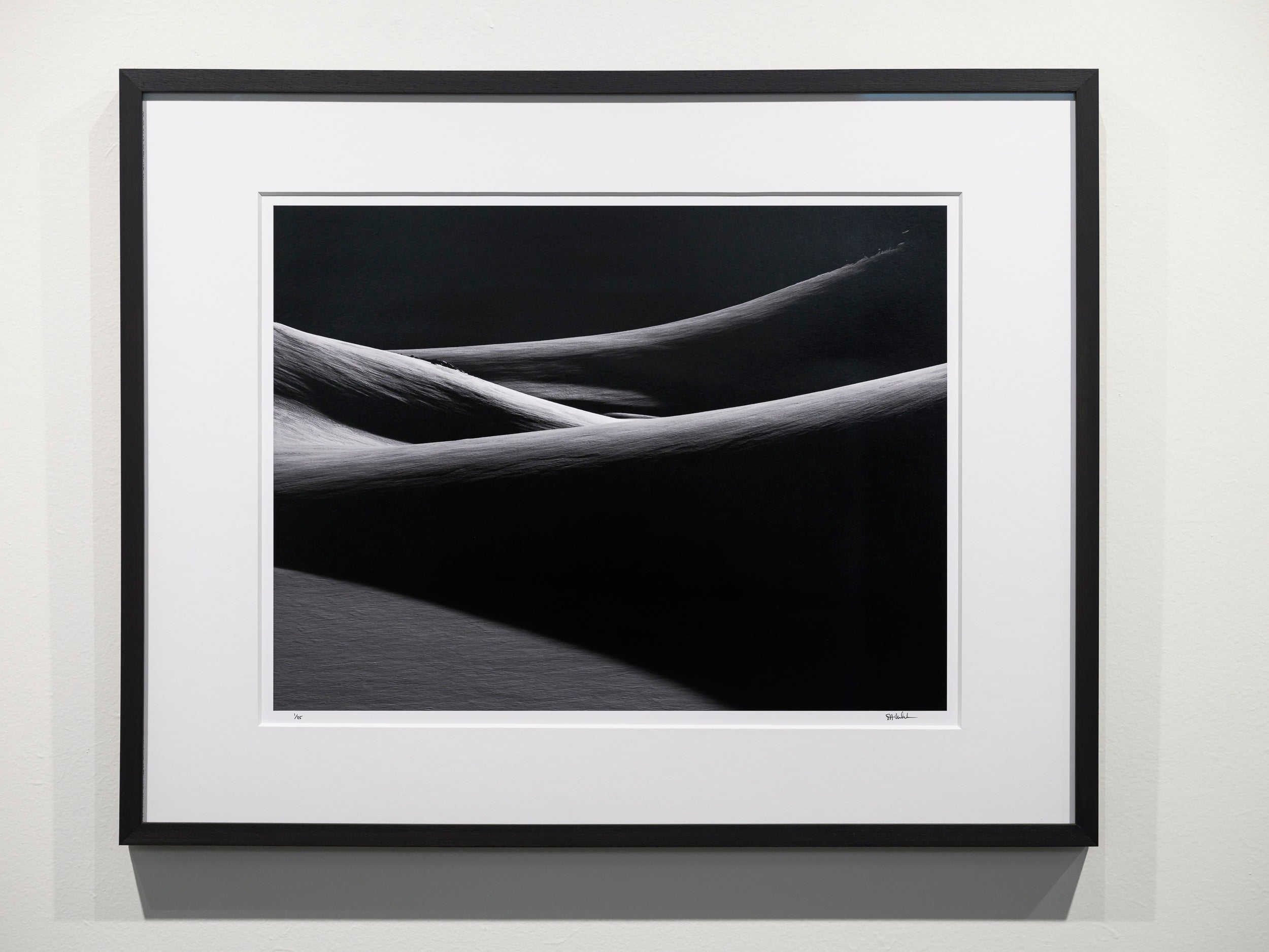 Evening Light and Shadow on White Chuck Glacier: 15x20 Limited Print