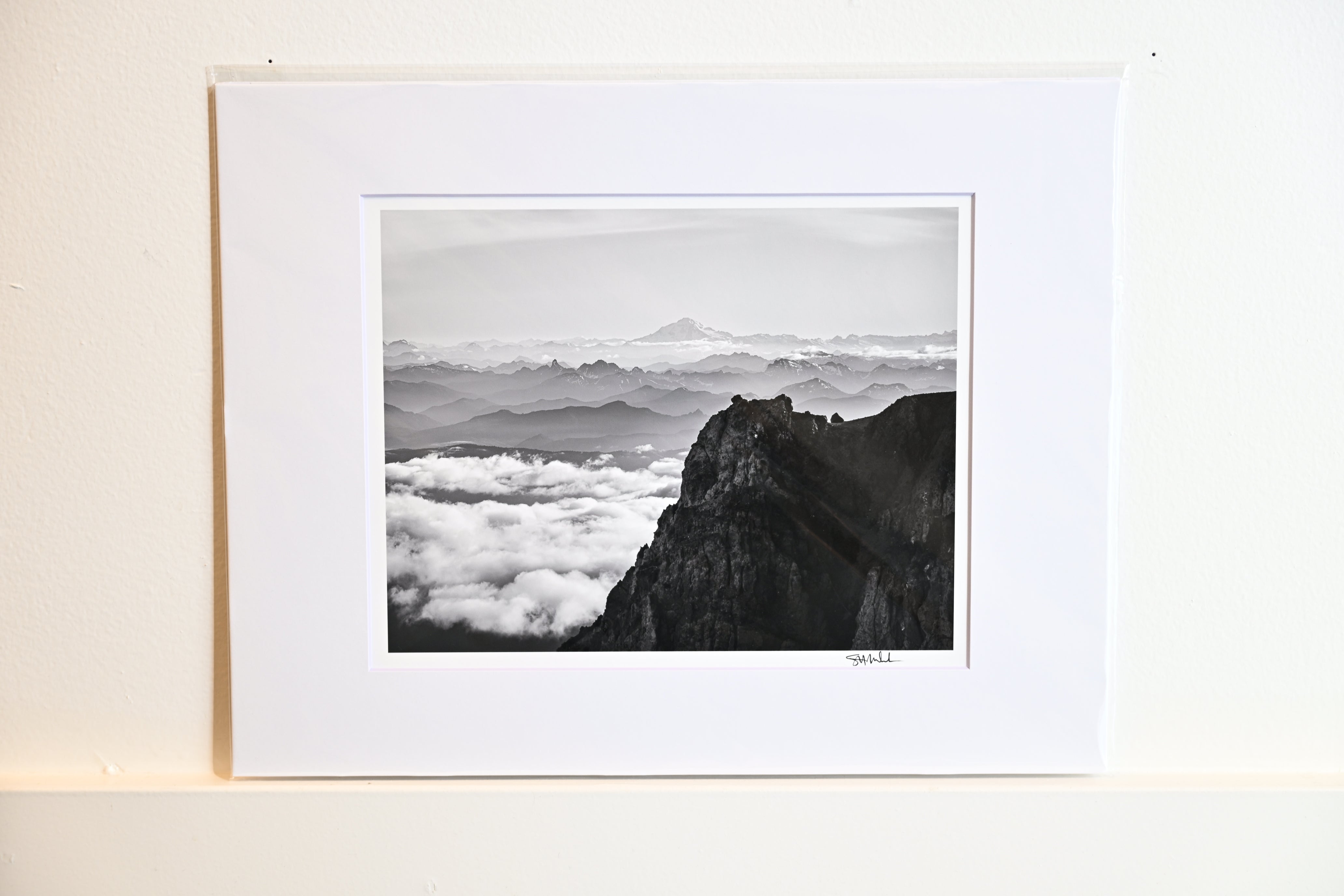Glacier Peak from Steamboat Prow: 8x10 Open Edition Matted Print