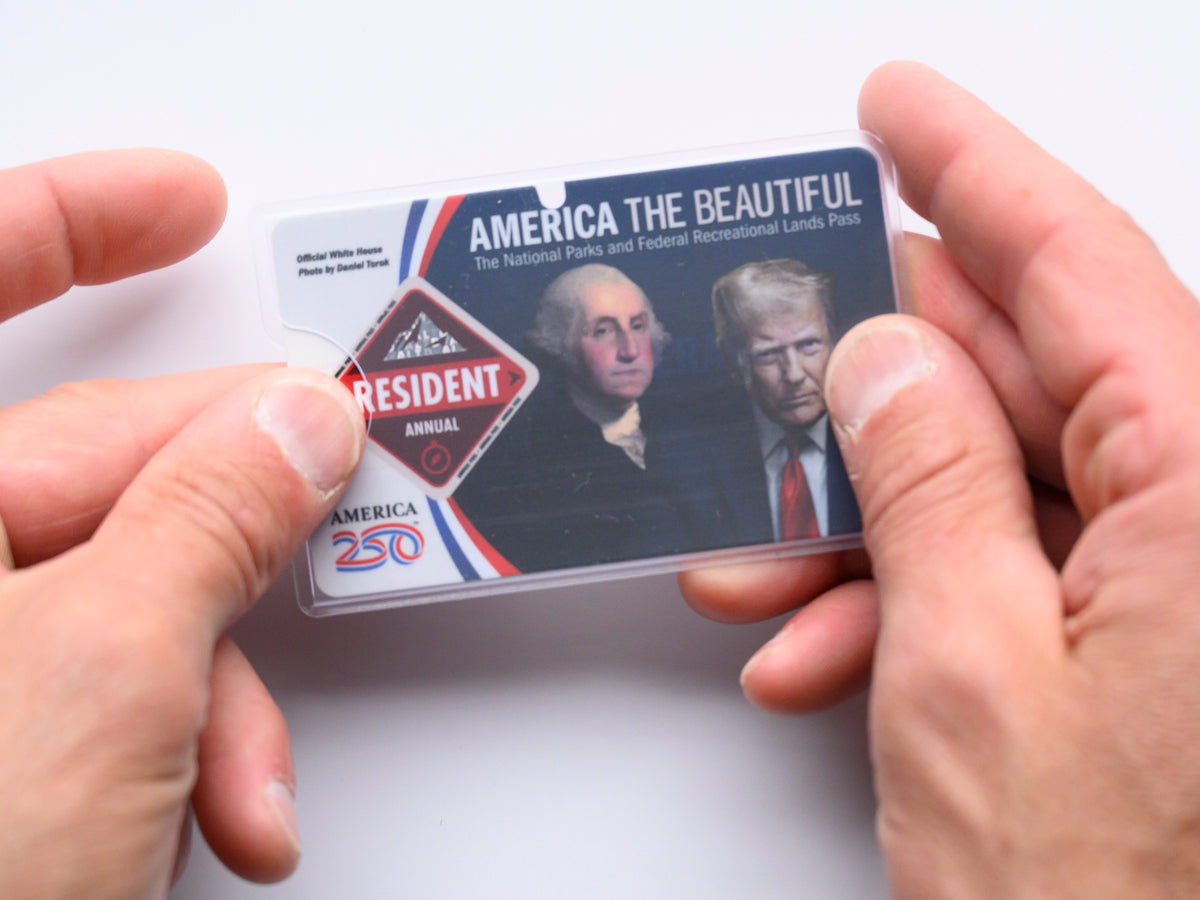 Make the America The Beautiful Pass Beautiful Again Sleeve and Sticker Pack - Black + White