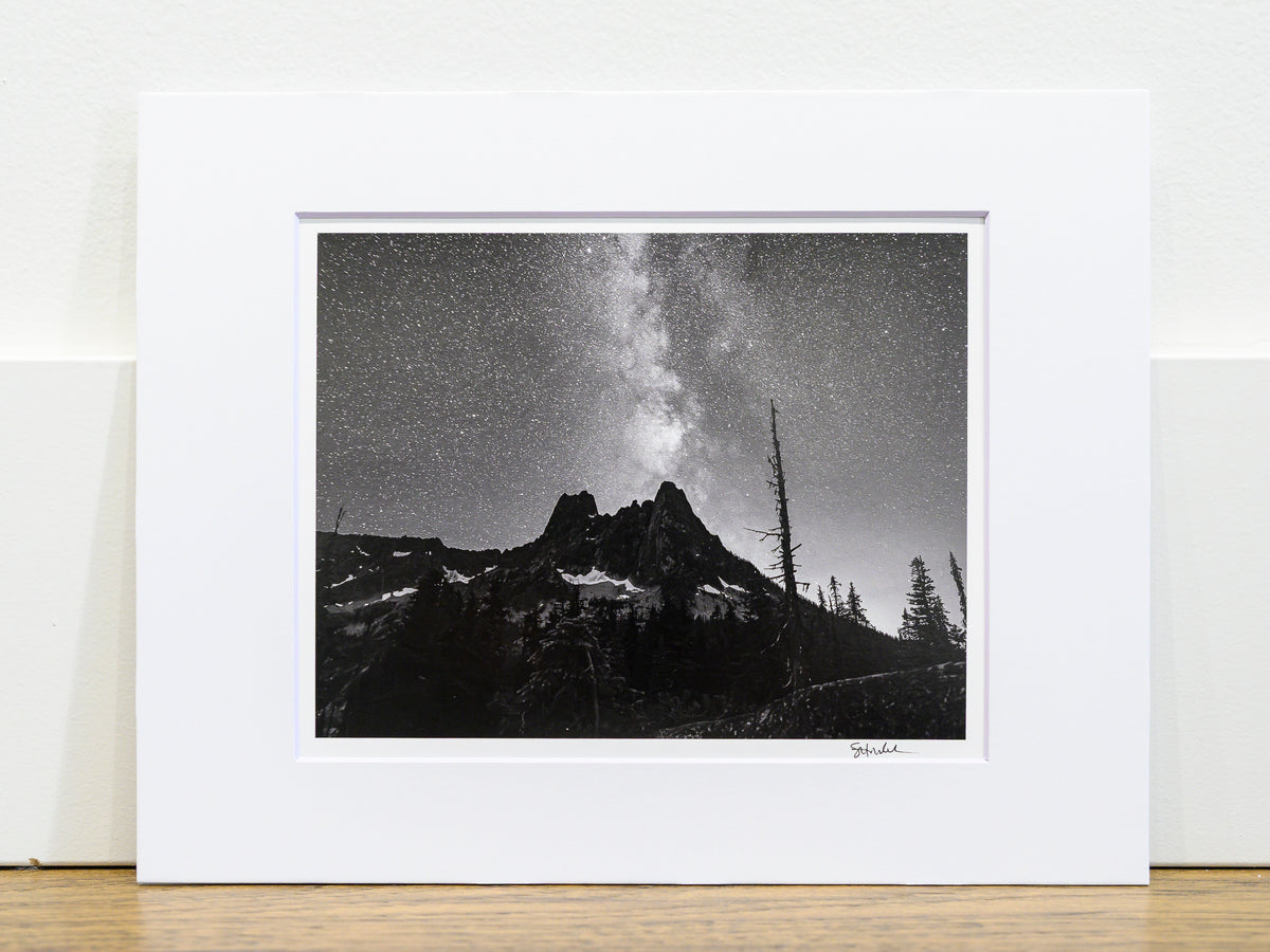 Milky Way above Liberty Bell: 8x10 Open Edition Matted Print